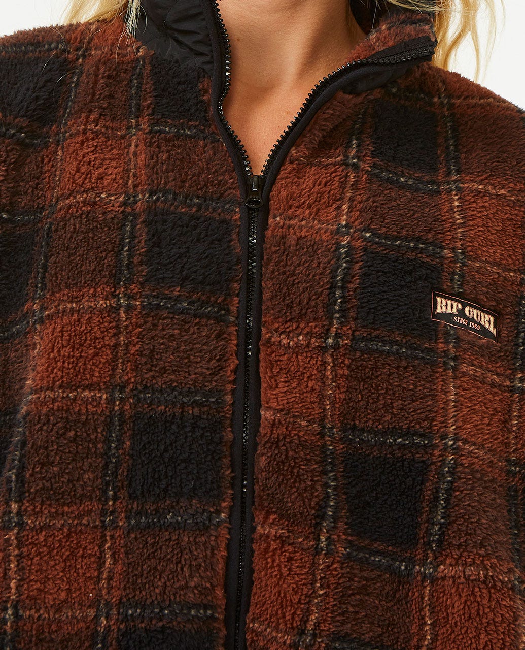 Sea Of Dreams Check Fleece