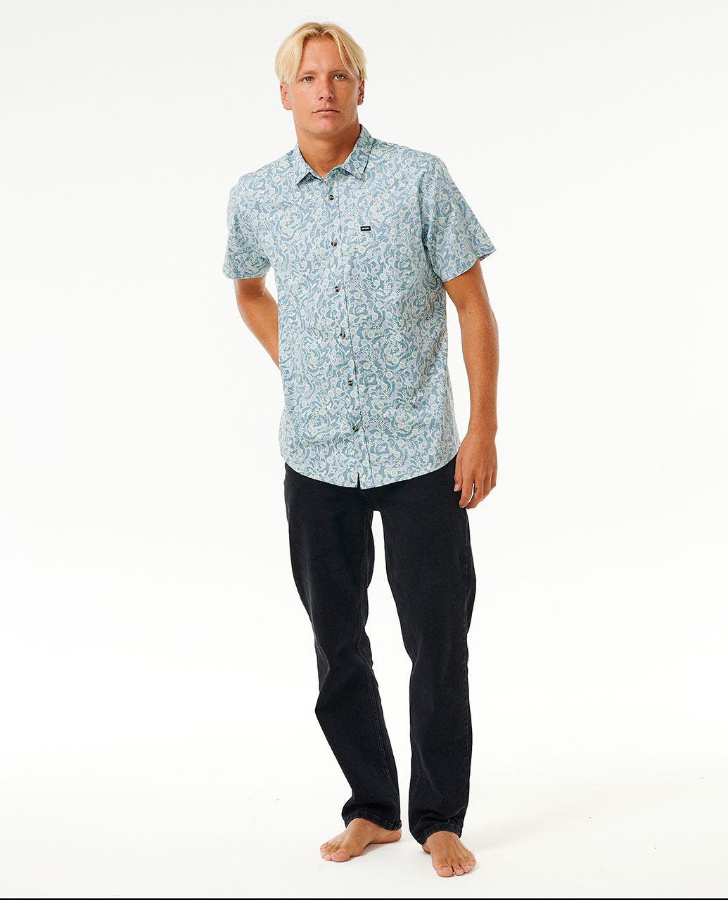 Floral Reef Short Sleeve Shirt