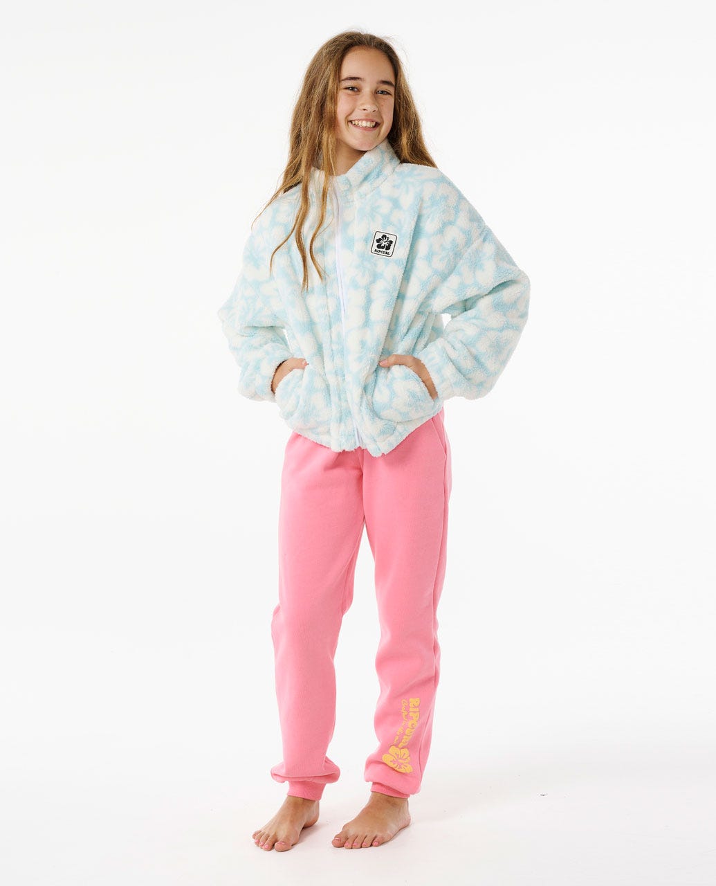 Hibiscus Polar Fleece - Girls (8-14 years)