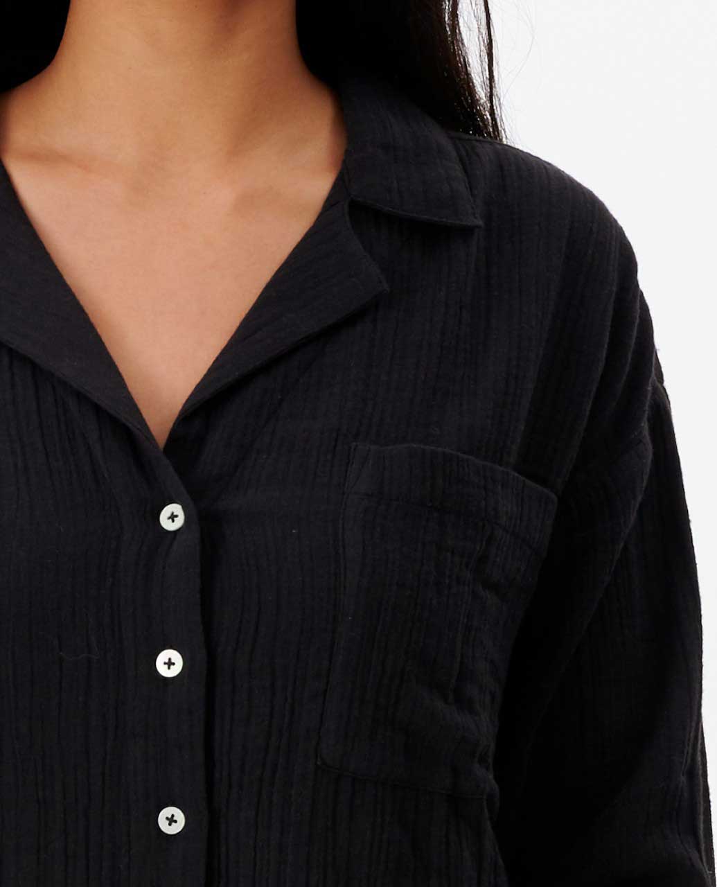 Premium Surf Long Sleeve Button Up Shirt