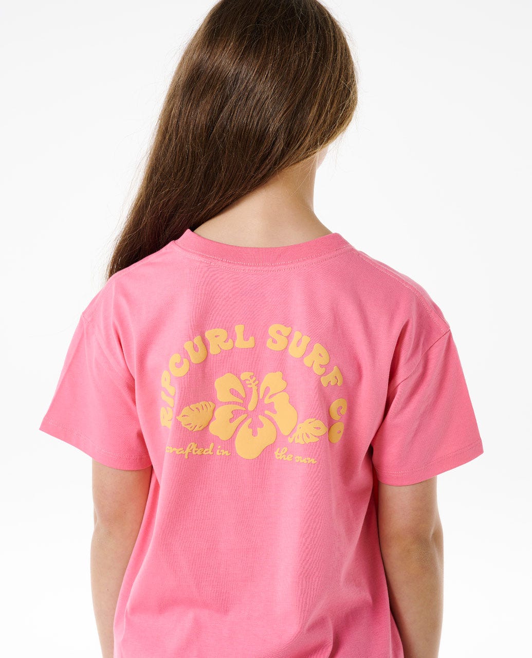 Hibiscus Heat Logo Tee- Girls ( 8-14 years)