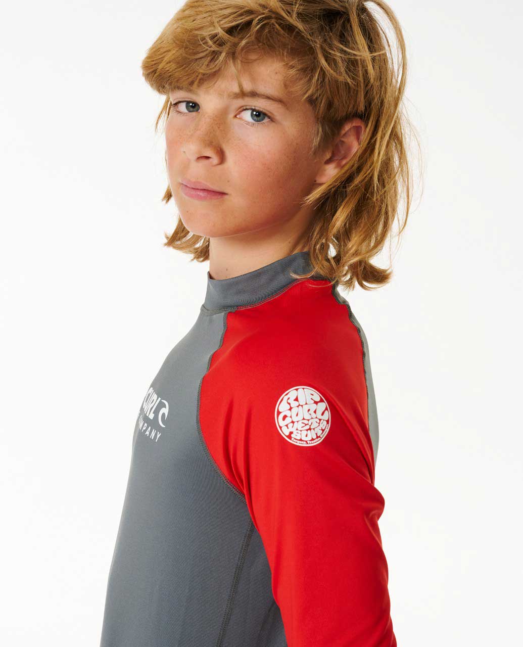 Shock UV Long Sleeve Rash Vest - Boys (8-16 years)