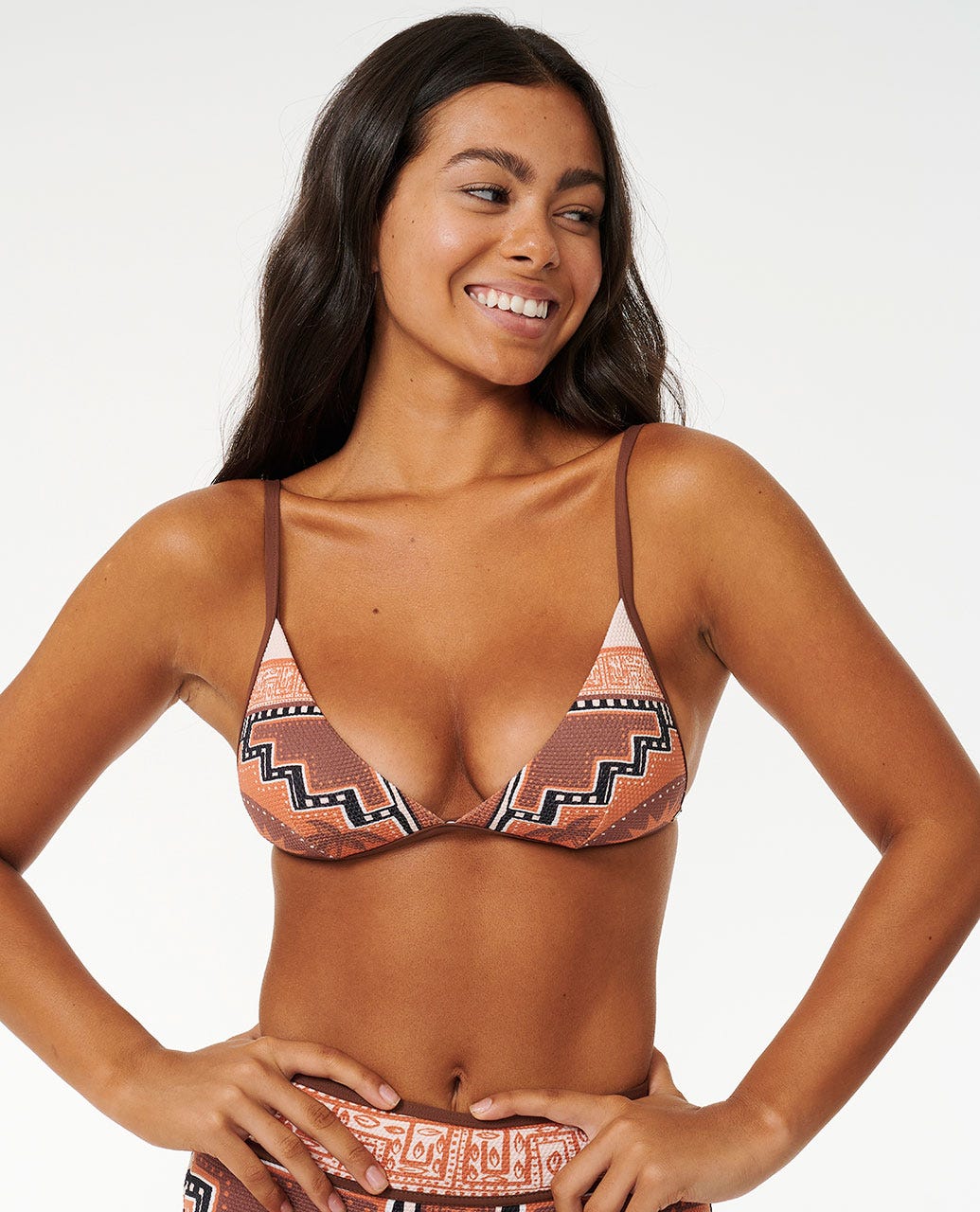 Pacific Dreams Tall Triangle Bikini Top