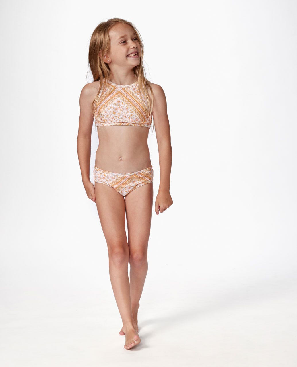 Moonflower Tides BIkini Set - Girls (1-8 years)