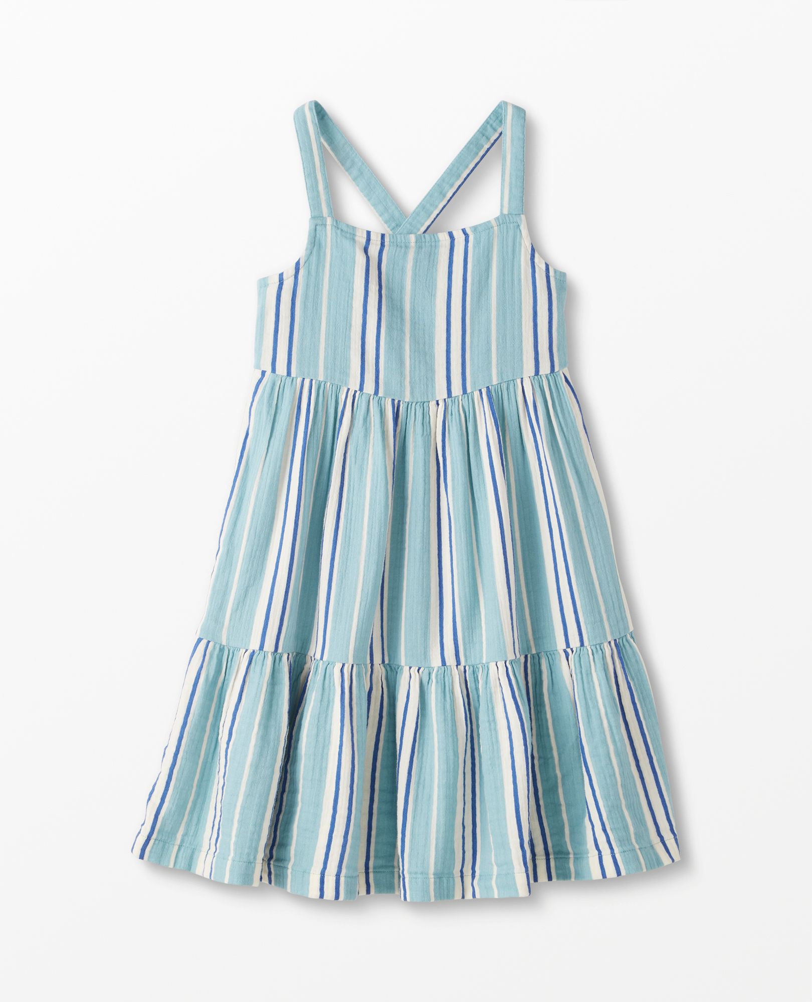 Print Muslin Twirl Dress