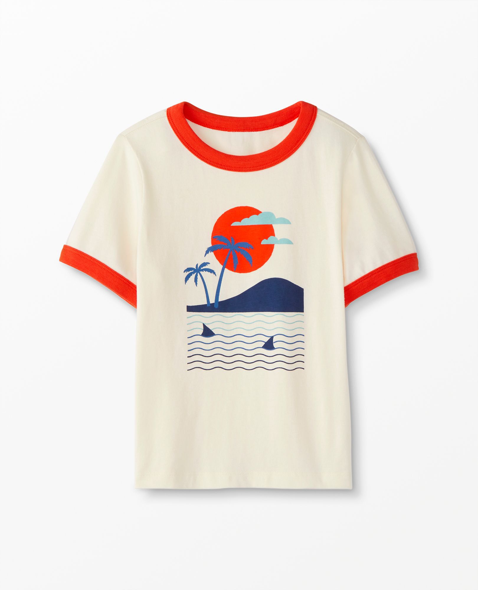 Graphic Ringer Tee