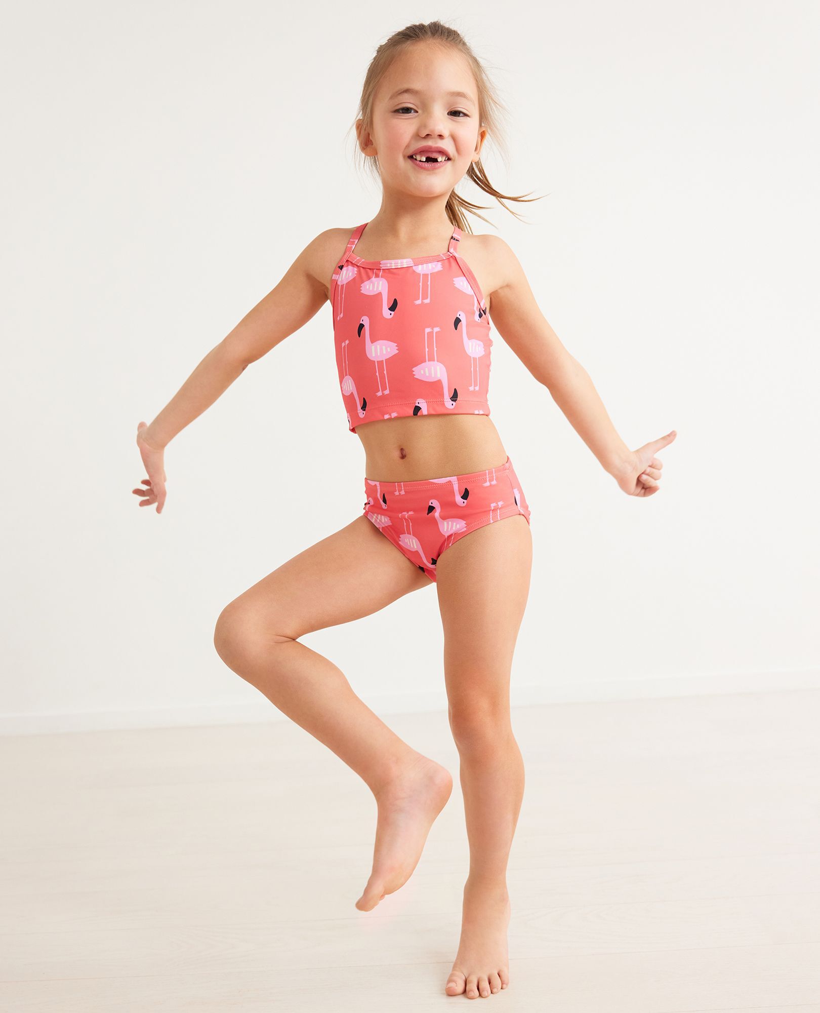 Sunblock Print Tankini Set