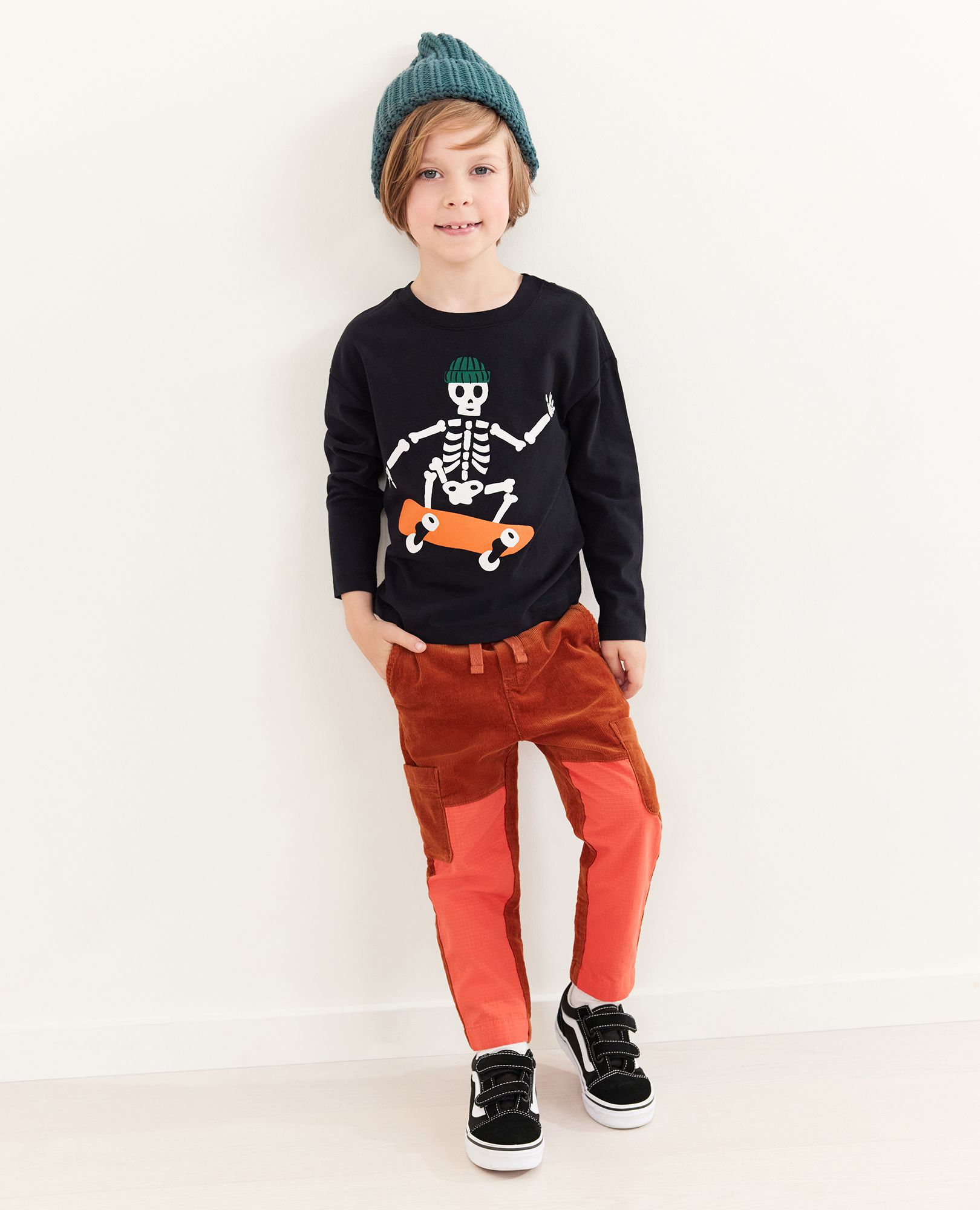 Ripstop Pants In Stretch Corduroy