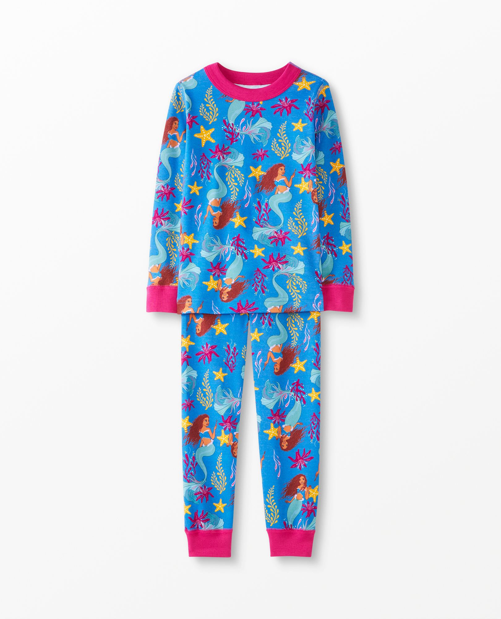 Disney's Little Mermaid Long John Pajama Set