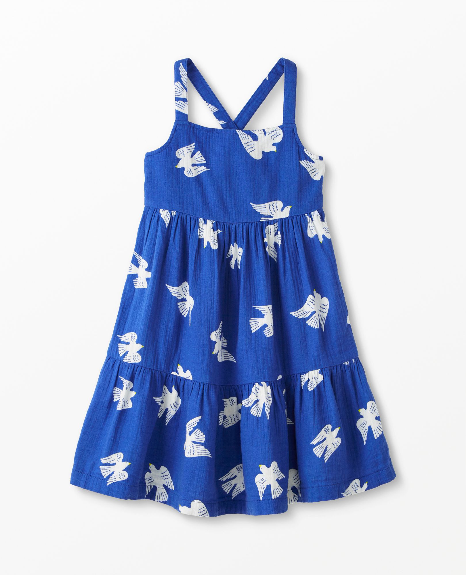 Print Muslin Twirl Dress