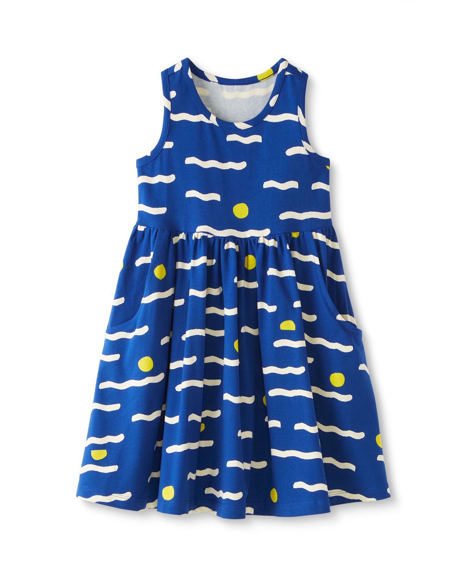 Print Racerback Skater Dress