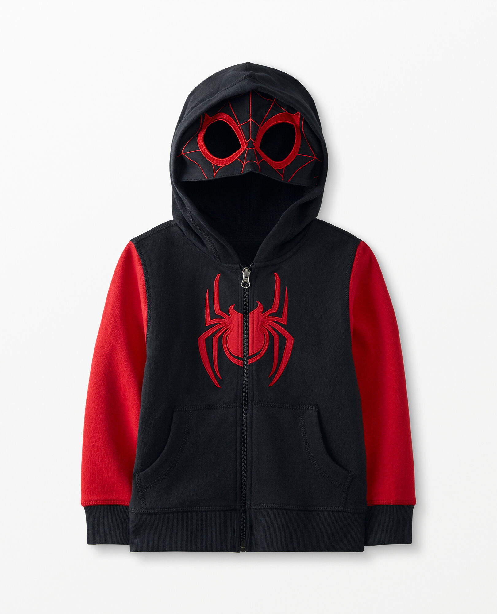 Marvel Miles Morales Zip Up Hoodie In French Terry