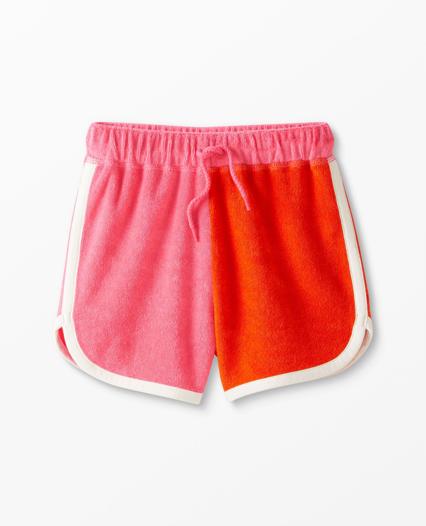 Colorblocked Loop Terry Shorts