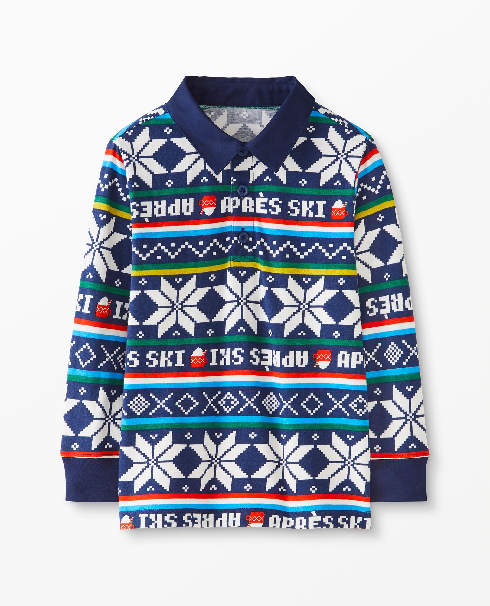 Holiday Print Rugby Shirt
