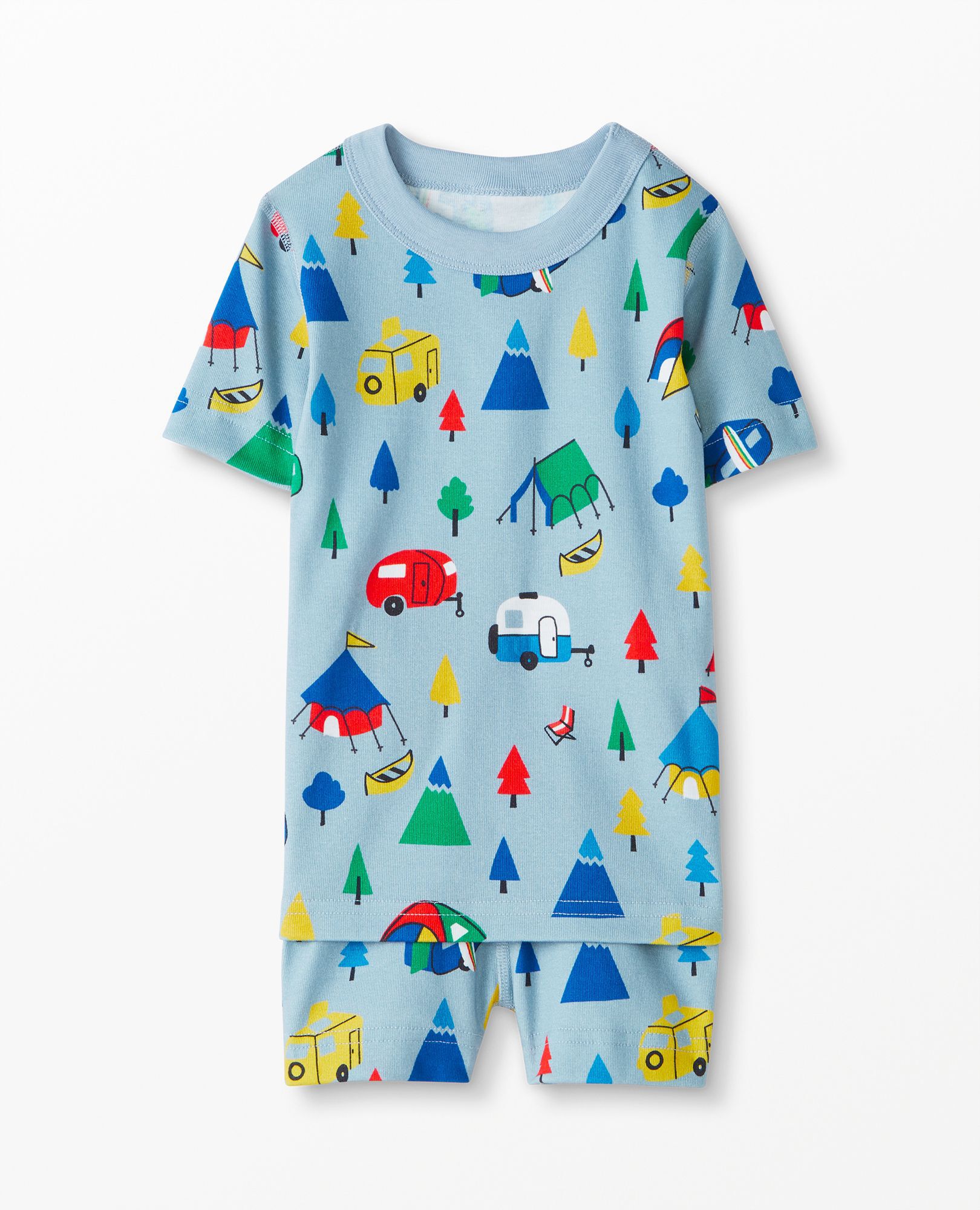 Short John Pajama Set