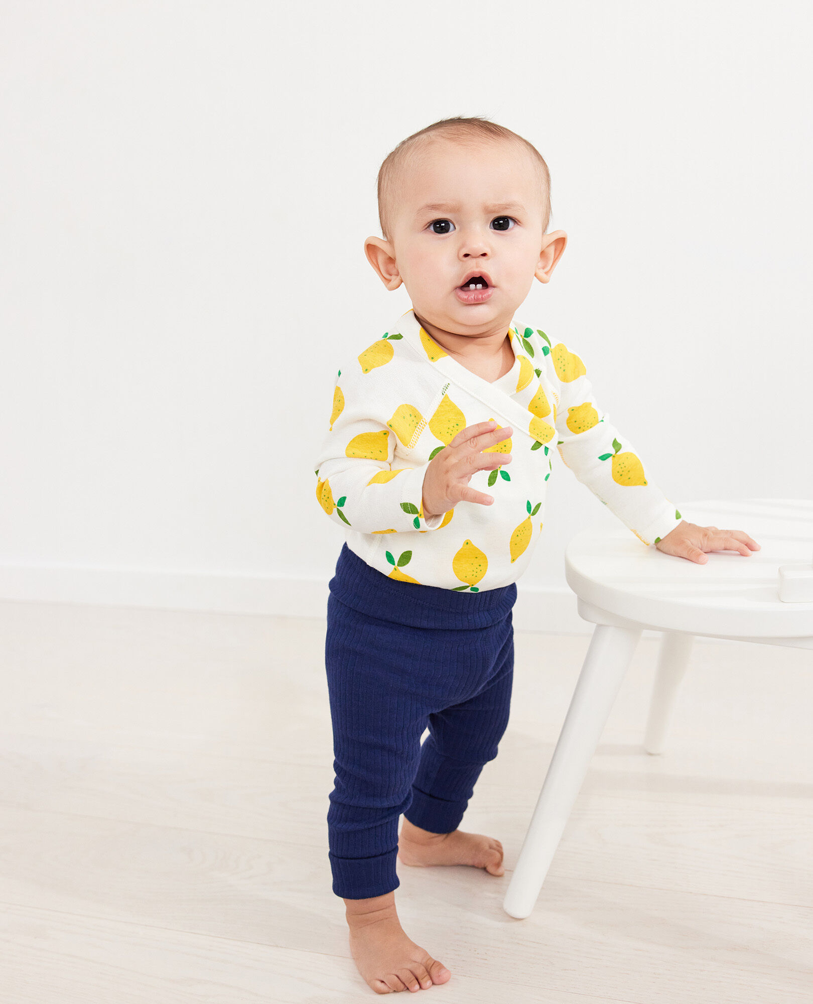 Baby Print Side Snap Bodysuit