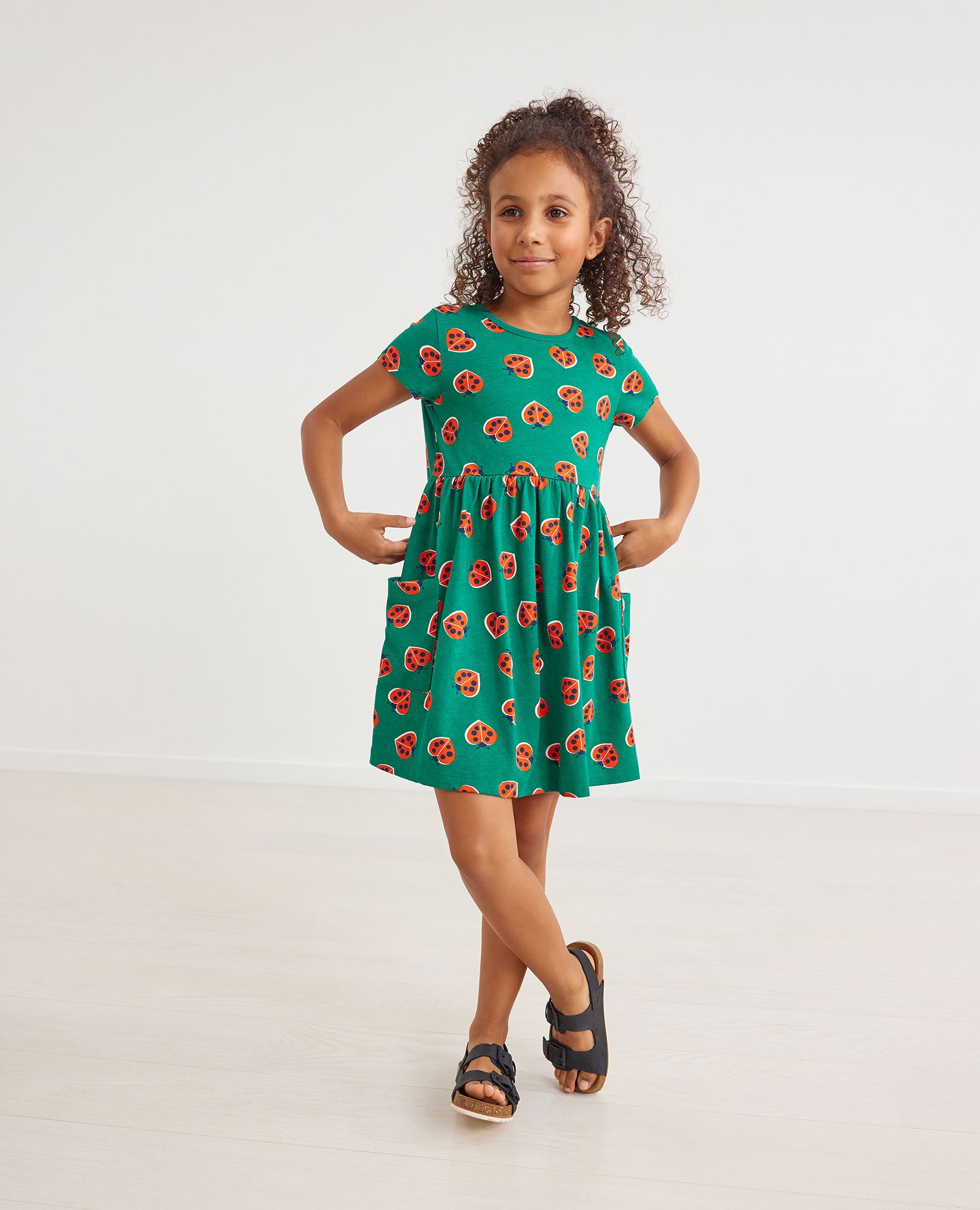 Print Pocket Dress
