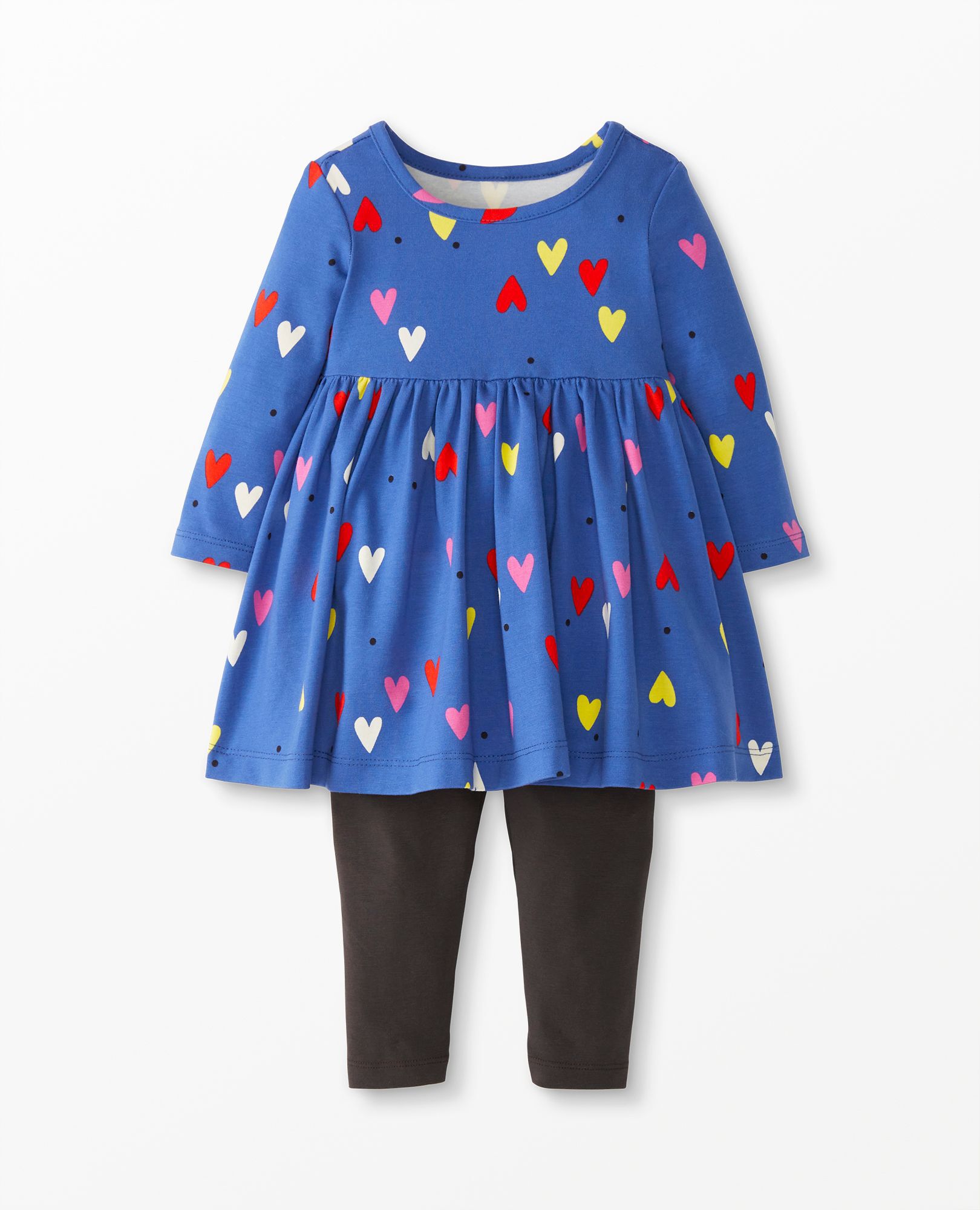 Baby Skater Dress & Leggings Set