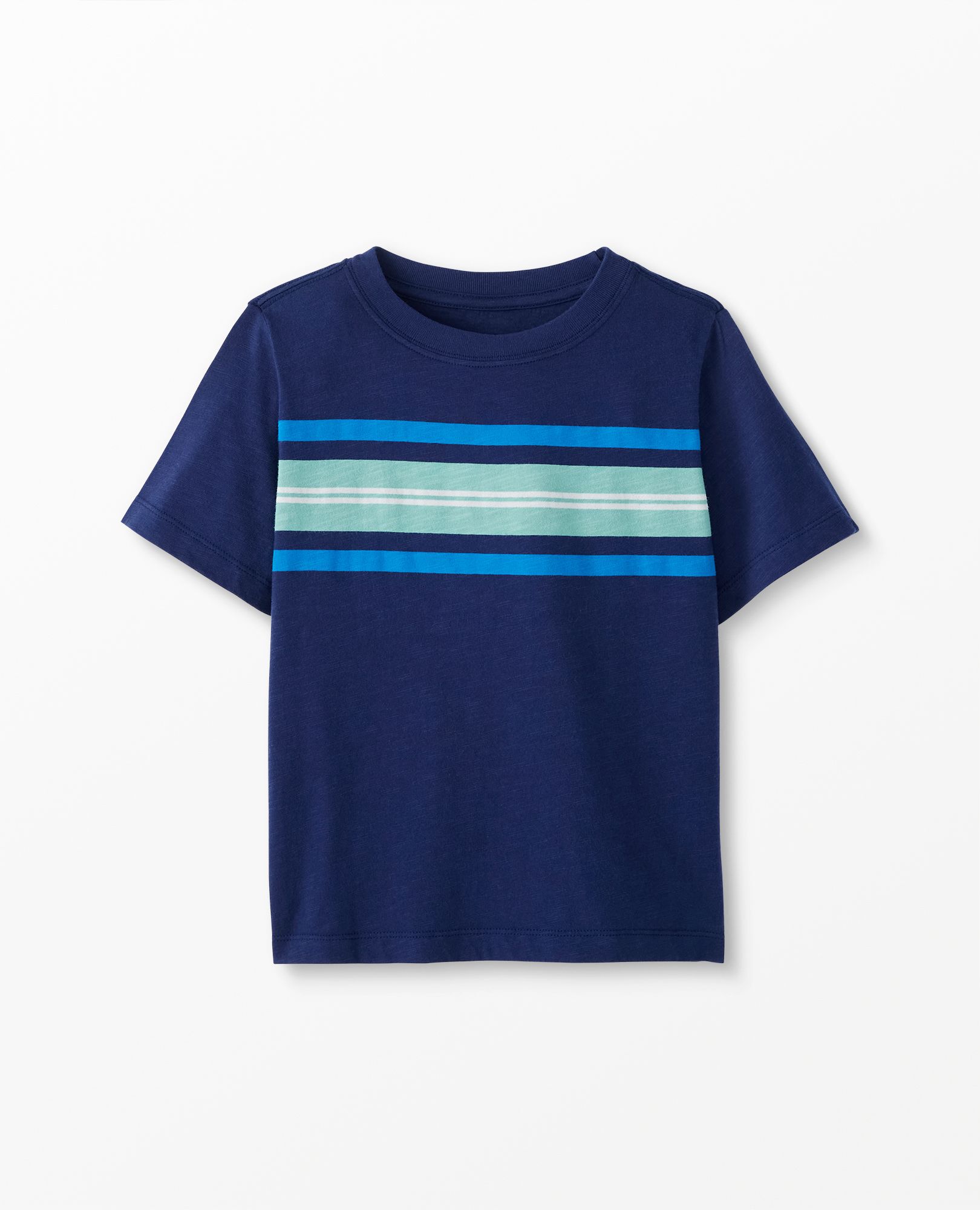 Striped Tee In Cotton Jersey
