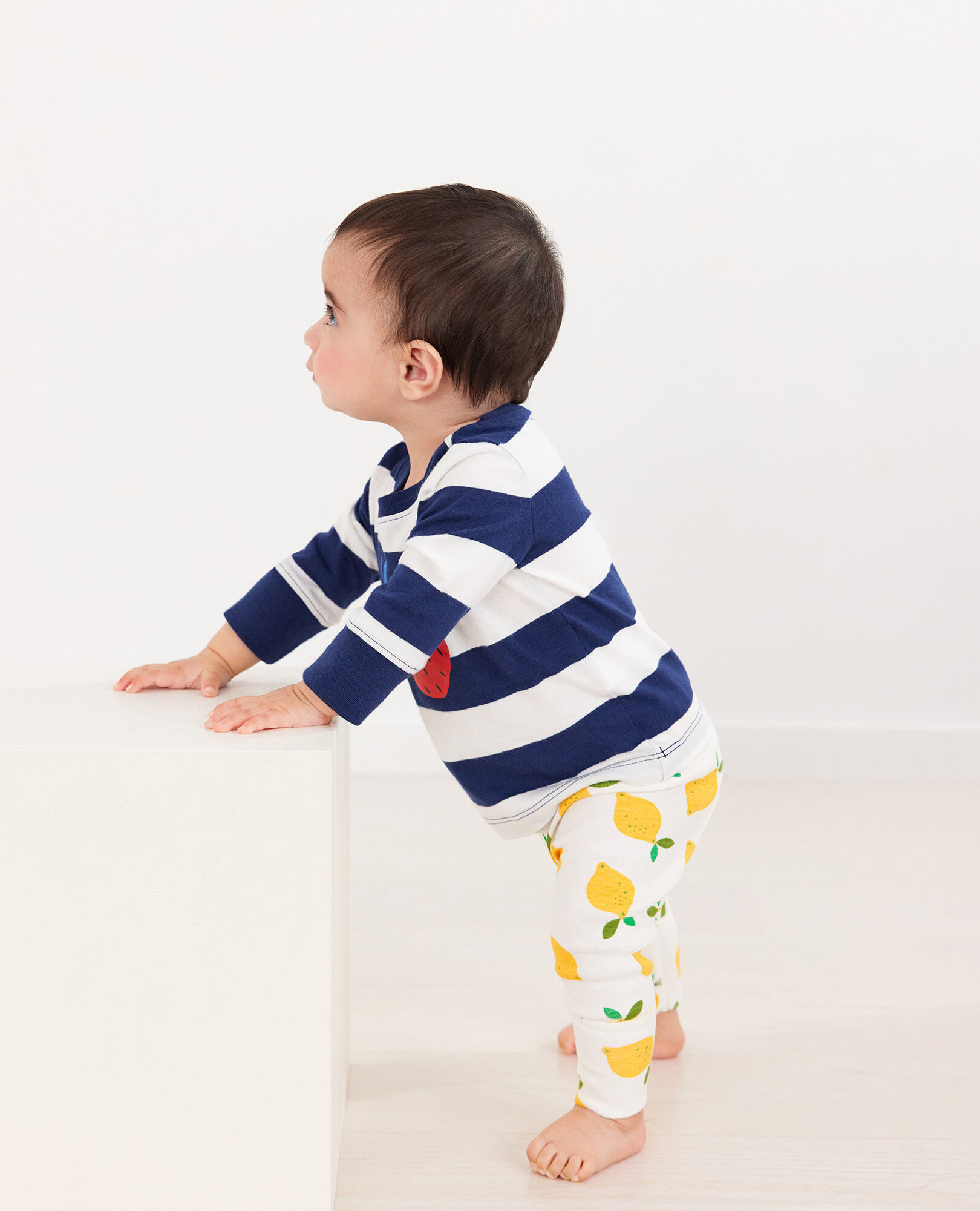 Baby Wiggle Pants In Organic Cotton