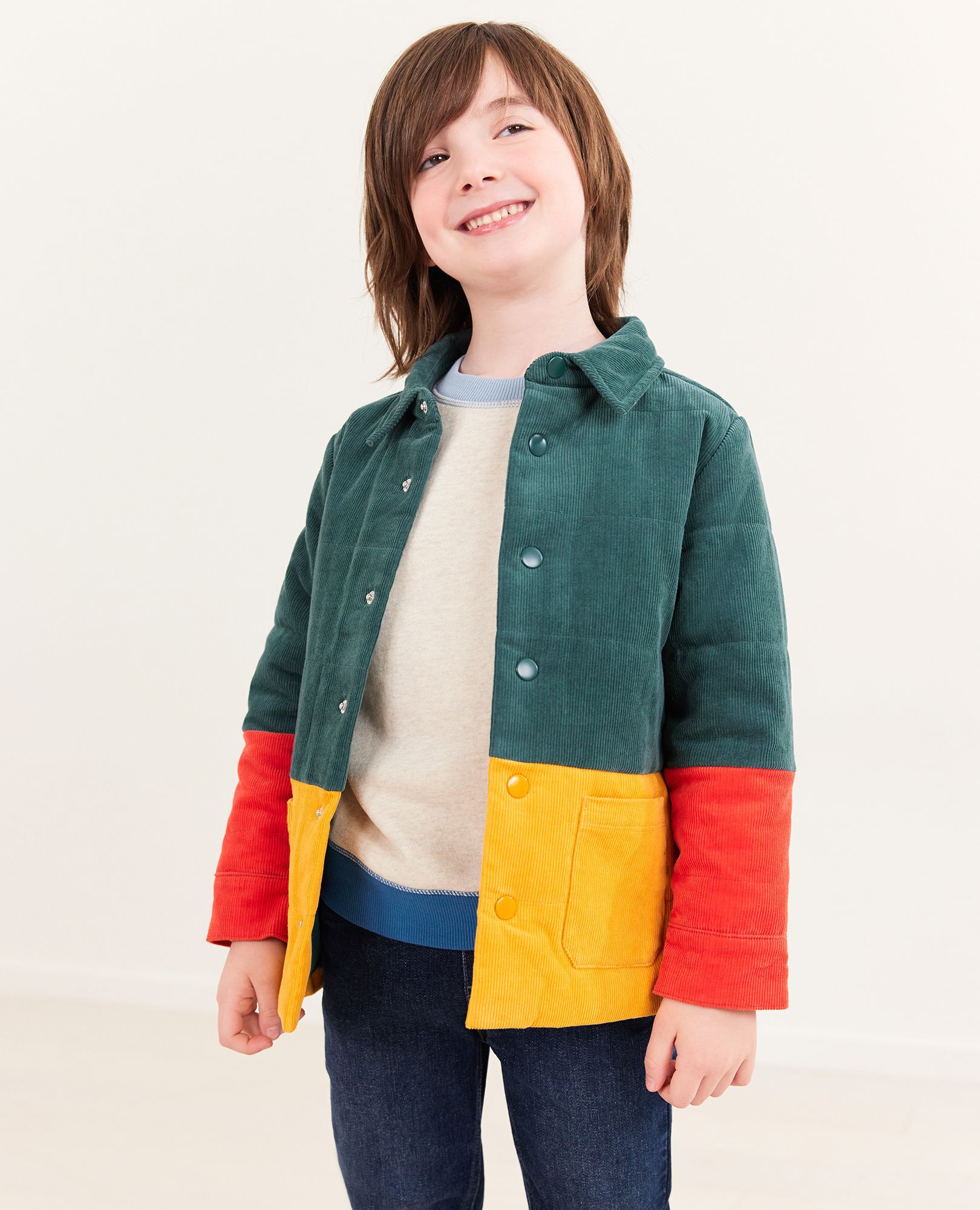 Corduroy Padded Jacket