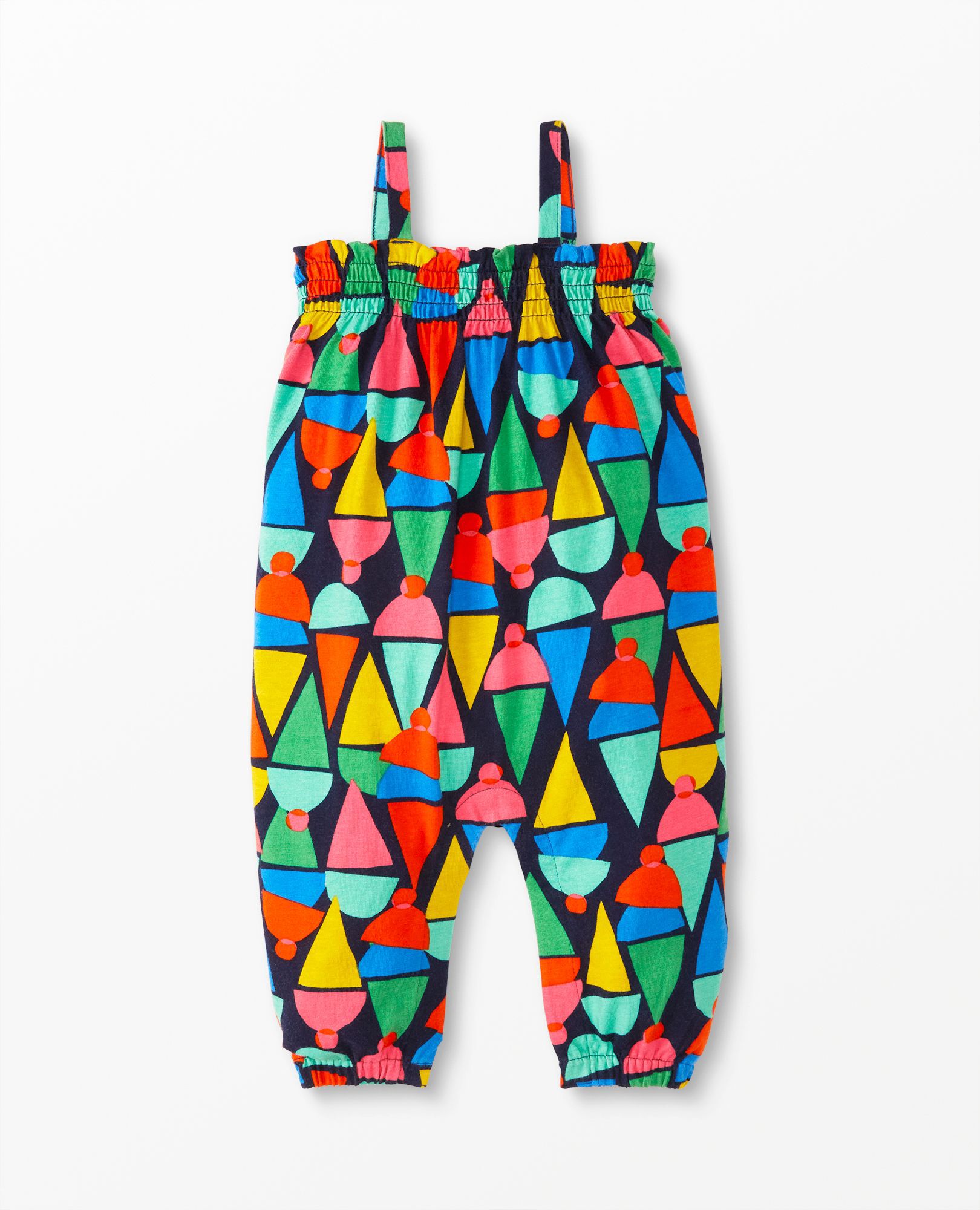 Baby Print Shoulder Romper