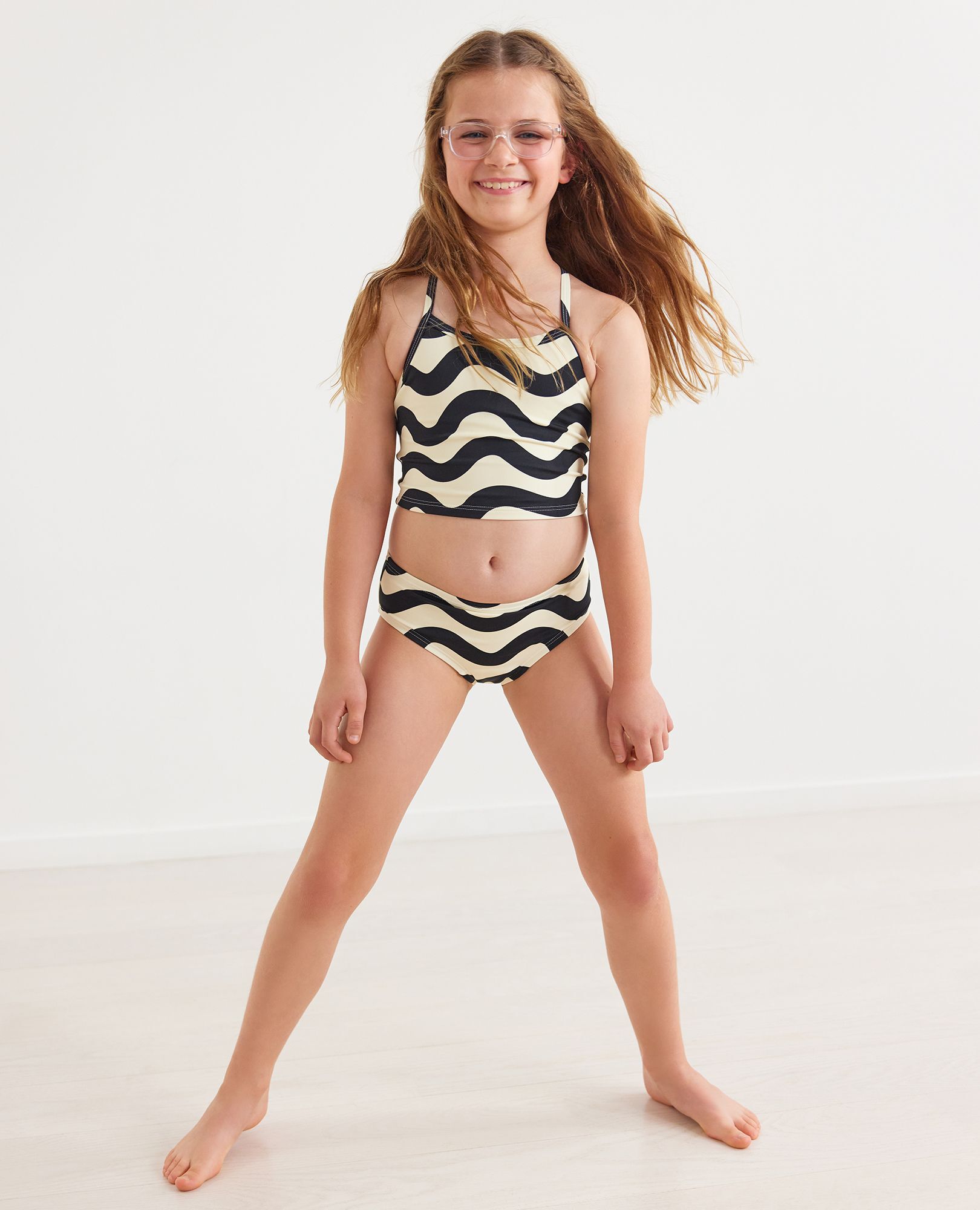 Sunblock Print Tankini Set