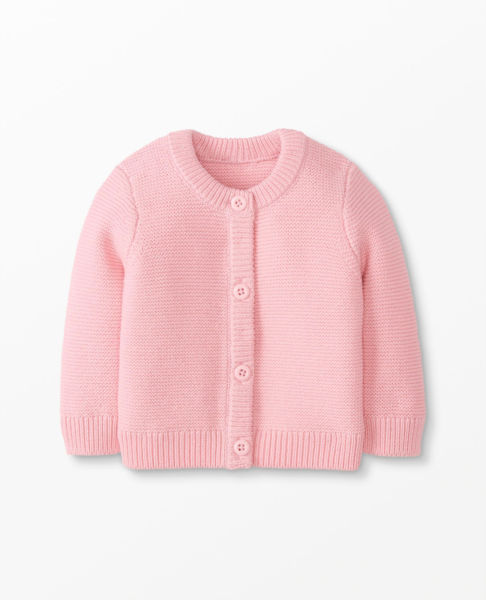 Baby Cardigan In Combed Cotton