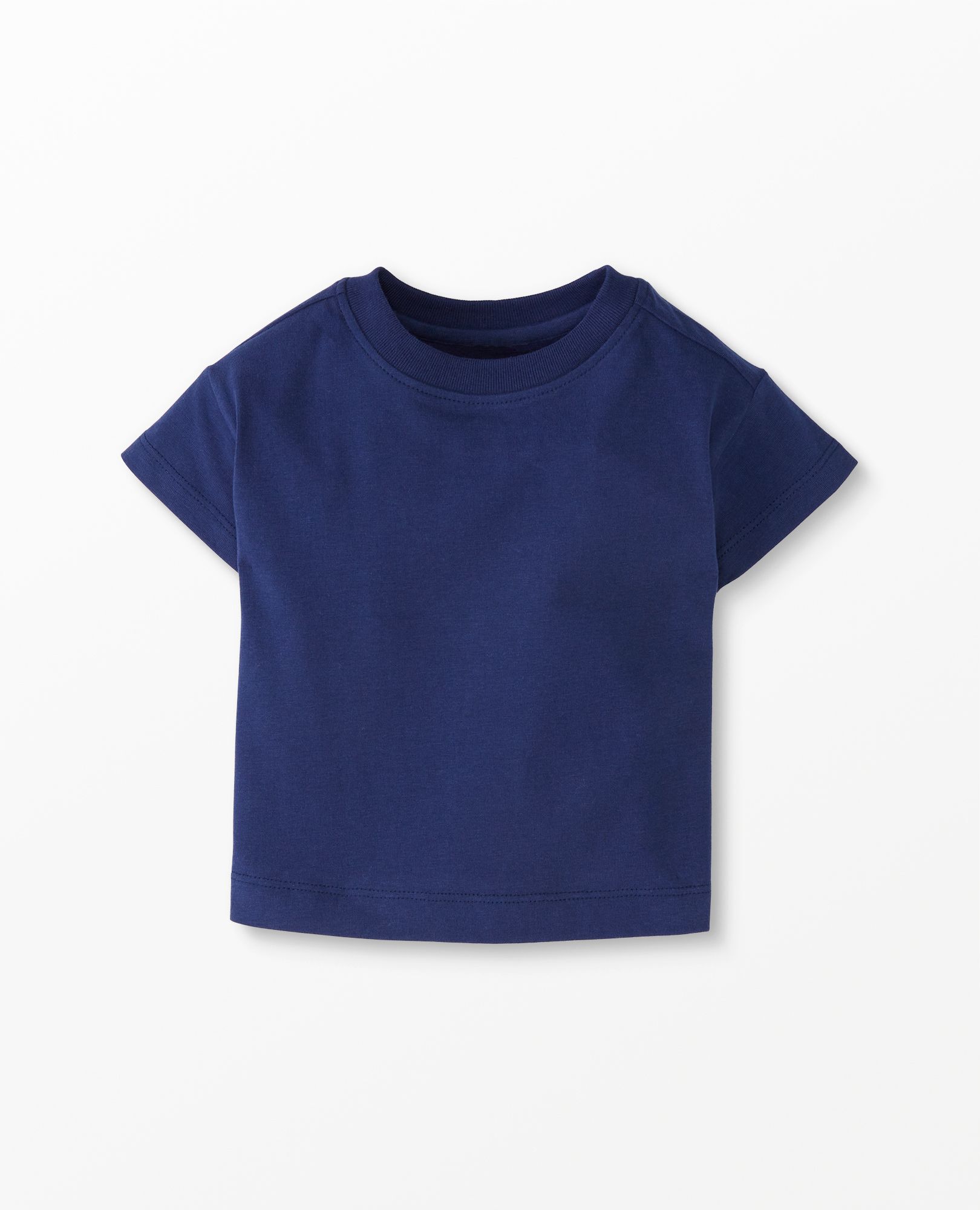 Baby Solid Tee In Cotton Jersey