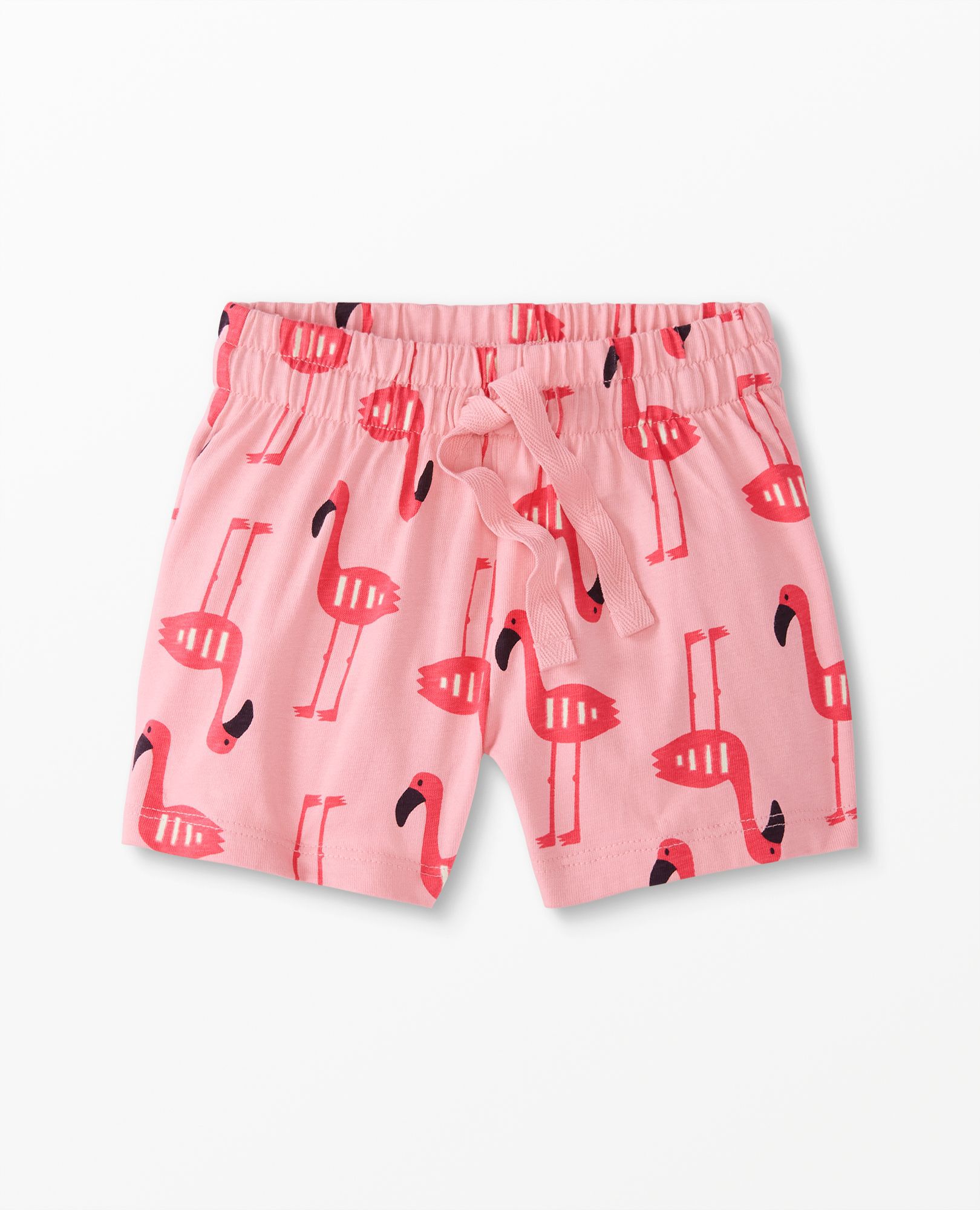 Baby Print Shorts In Cotton Jersey