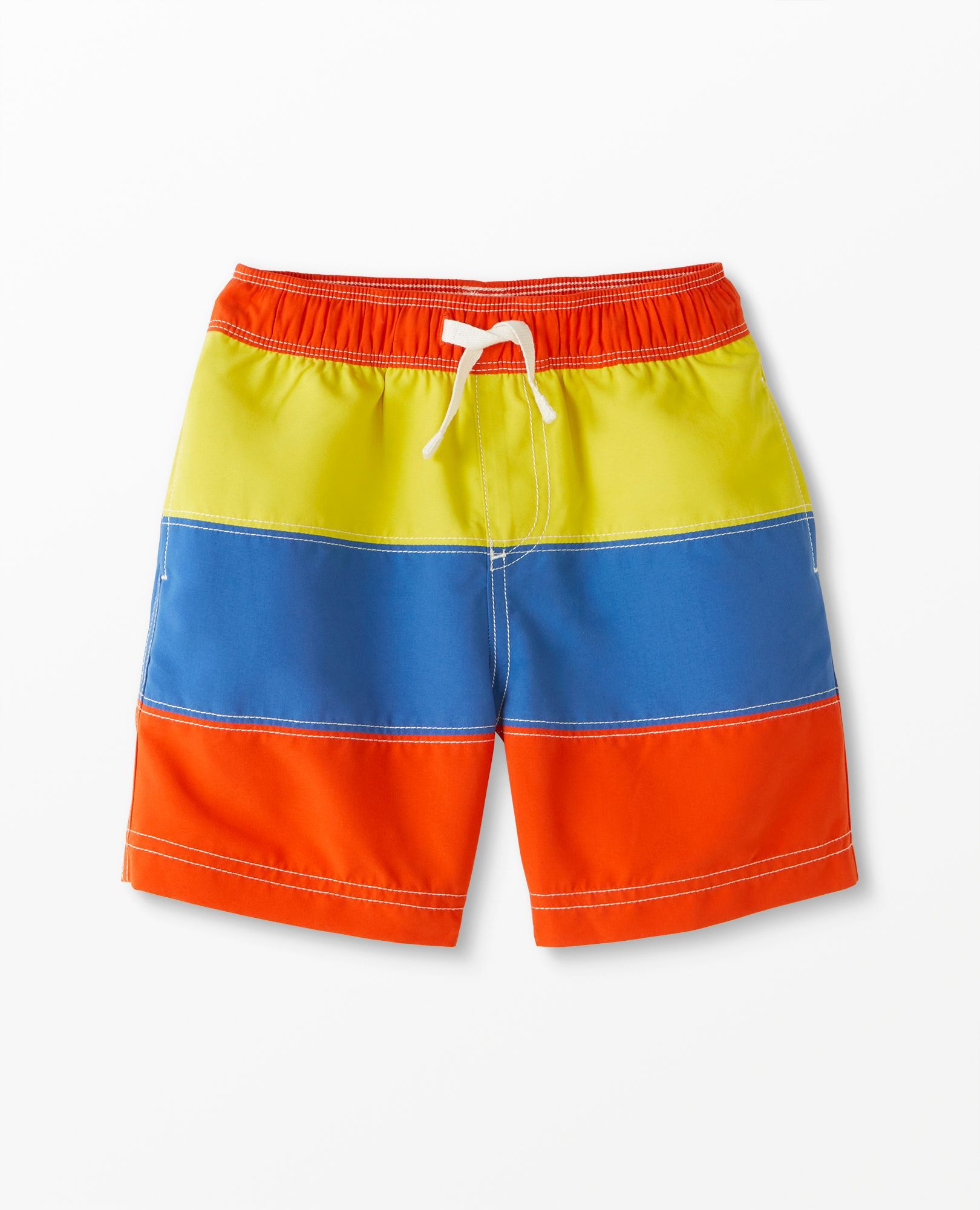 Colorblock Swim Trunks