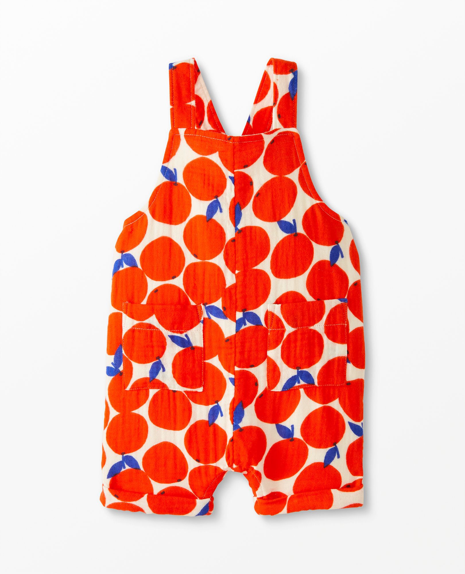 Baby Print Muslin Shortalls