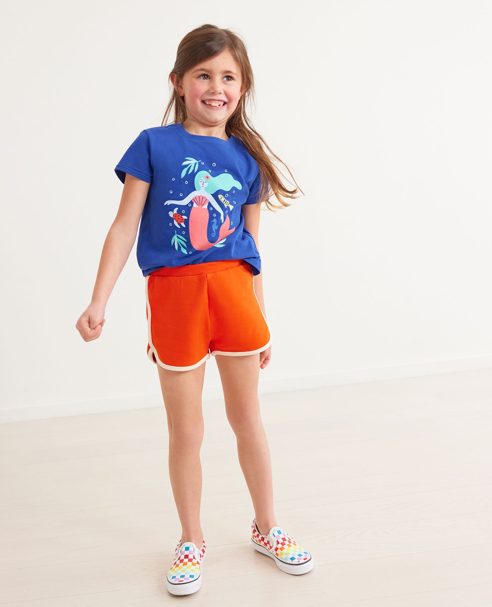 Dolphin Vent Shorts In French Terry