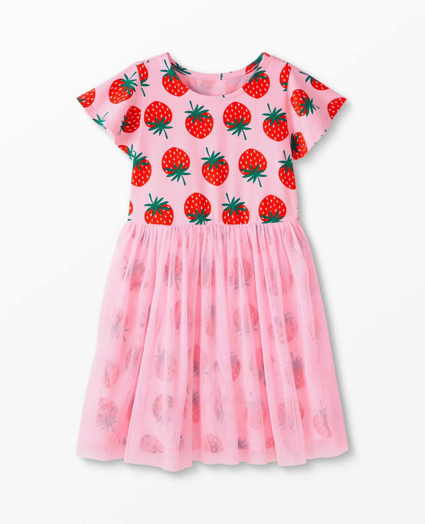 Print Tulle Dress