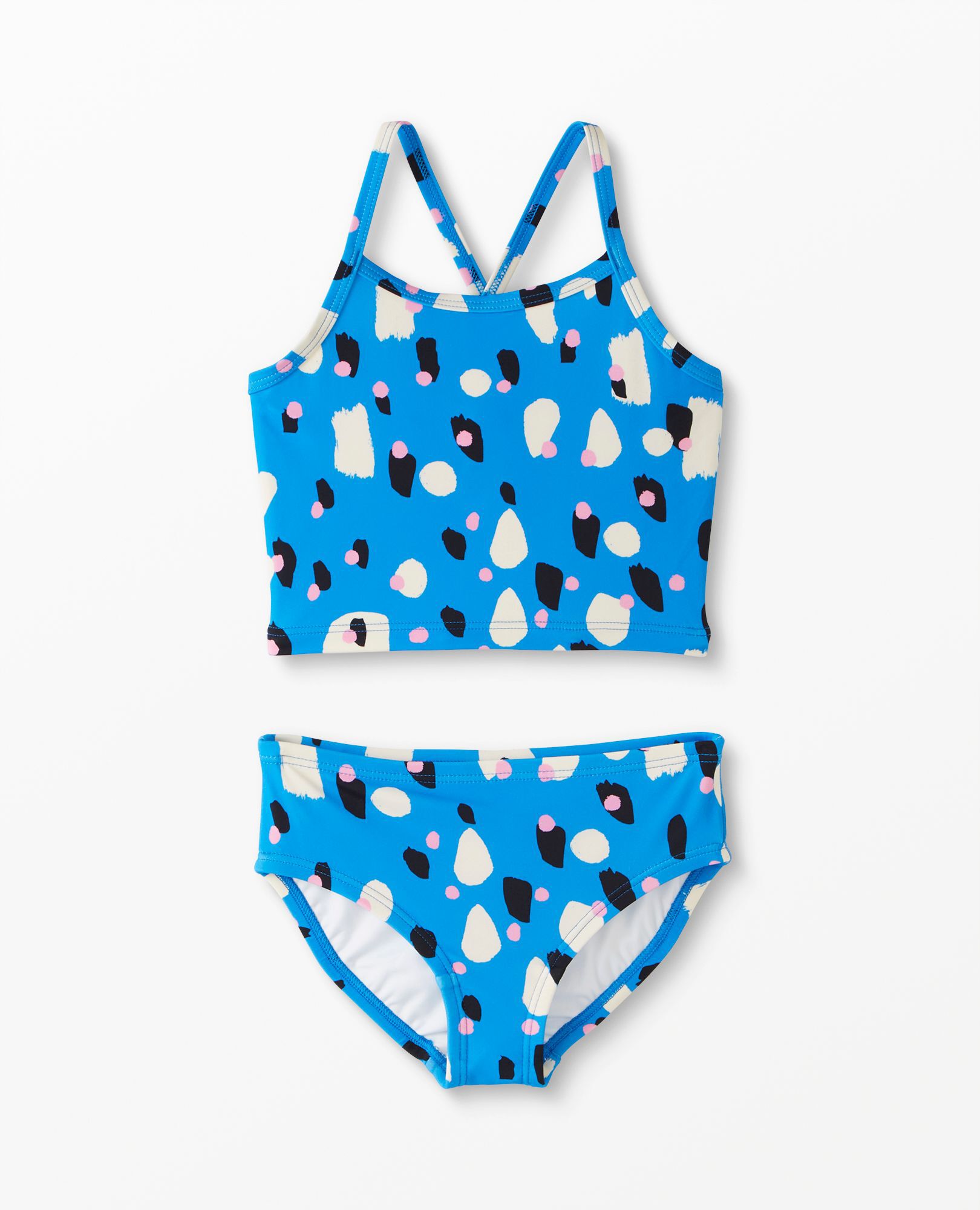 Sunblock Print Tankini Set