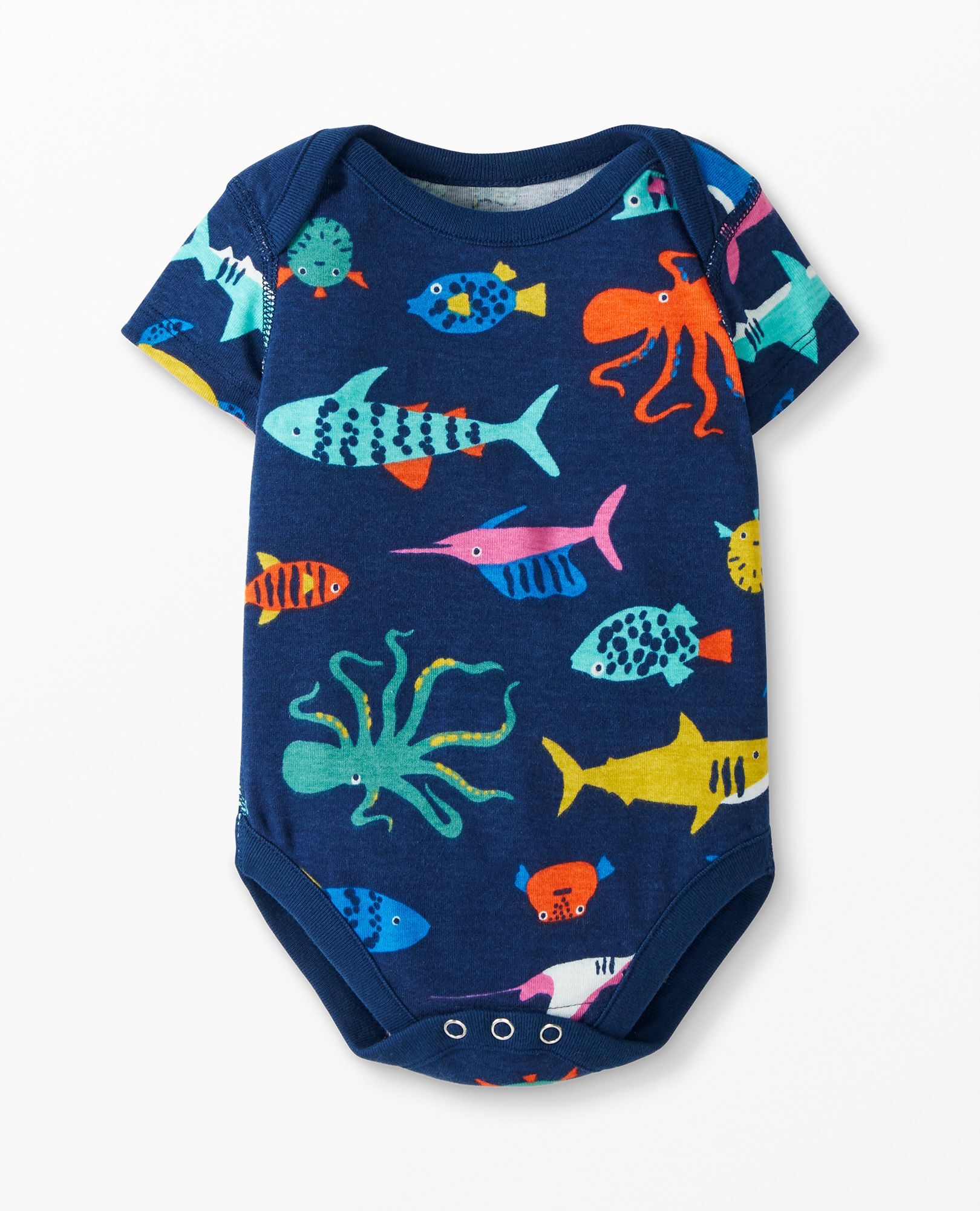 Baby Body Suit In Organic Cotton