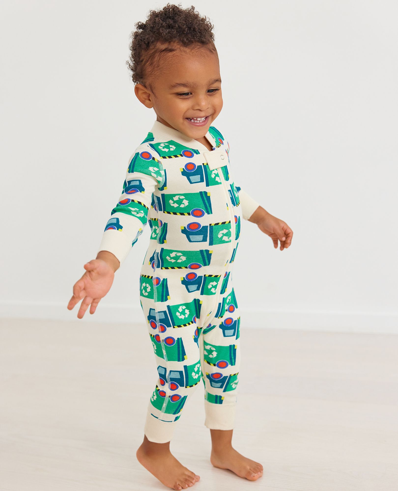 Earth Day Baby Zip Sleeper