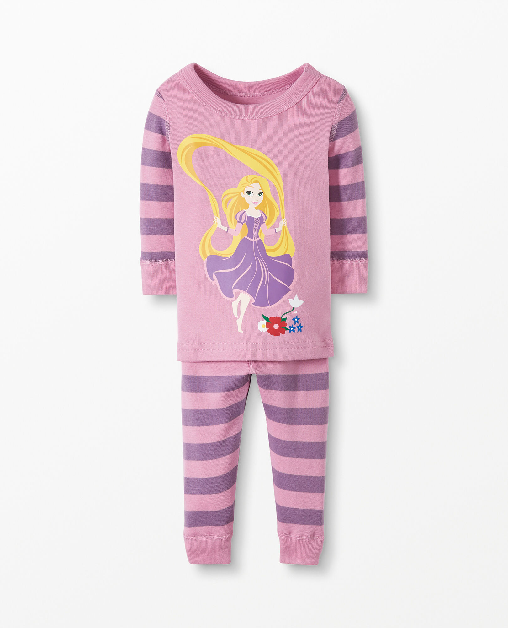 Disney Princess Character Long John Pajama Set