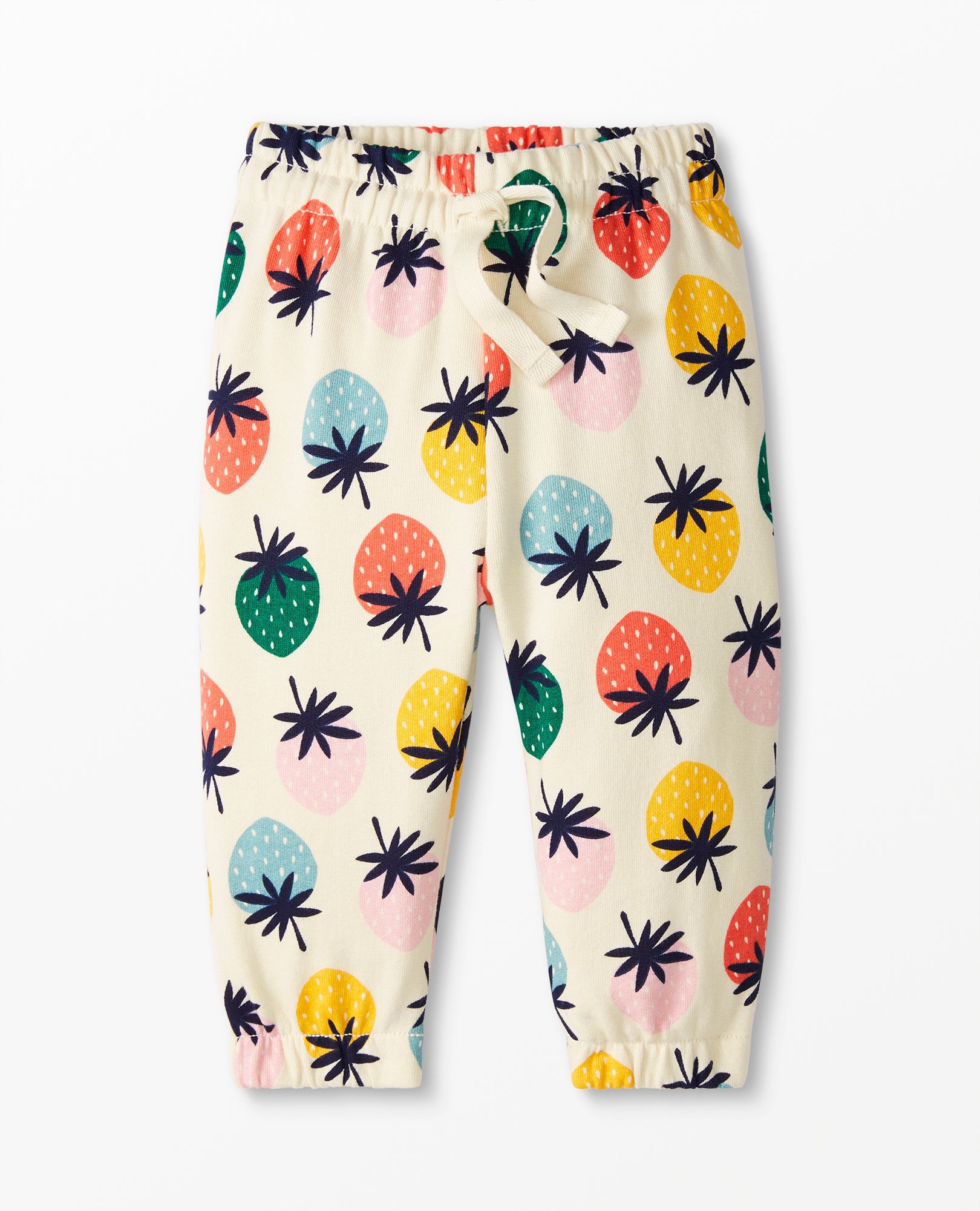 Baby Print Jogger In French Terry
