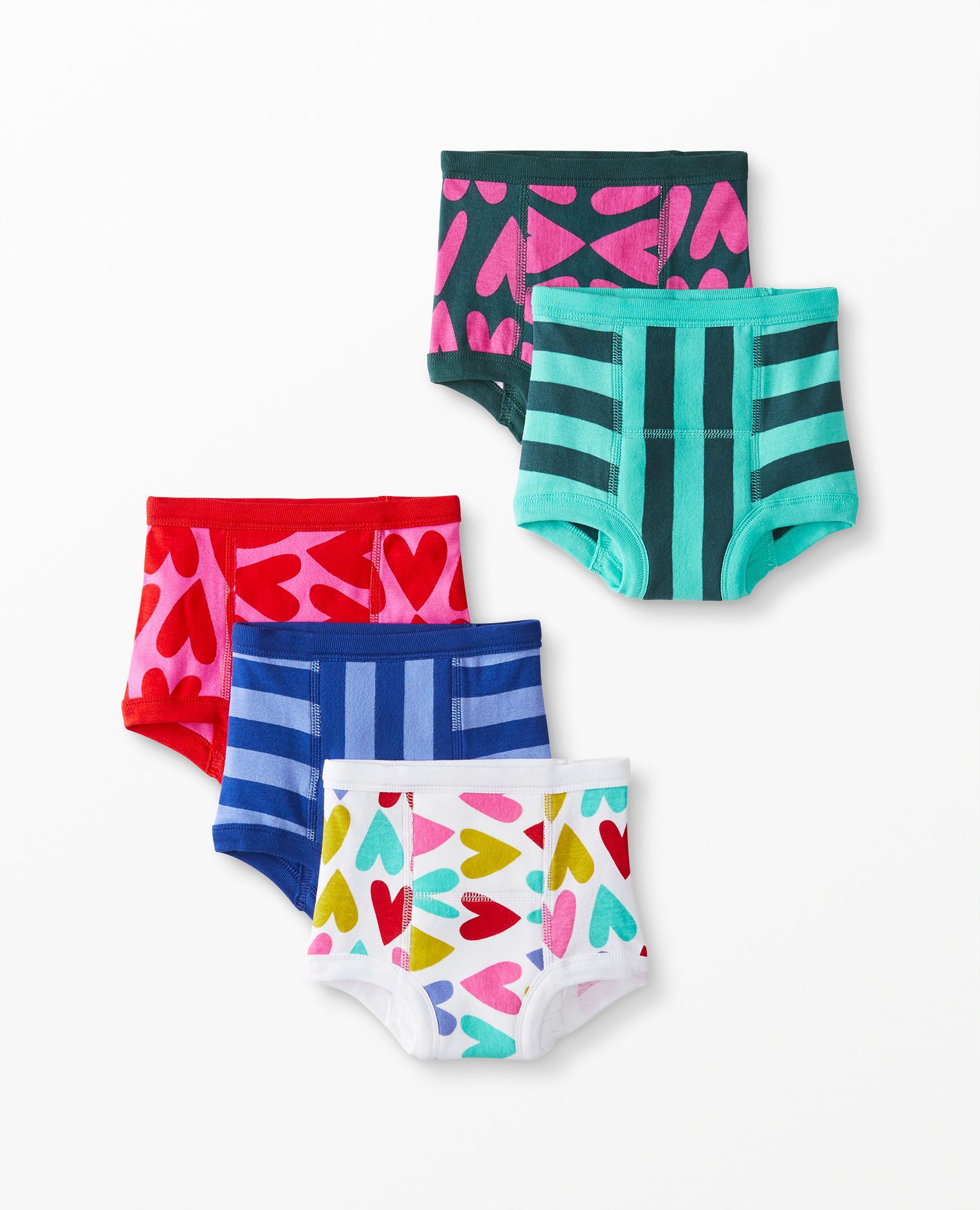 Training Underwear In Organic Cotton 5-Pack