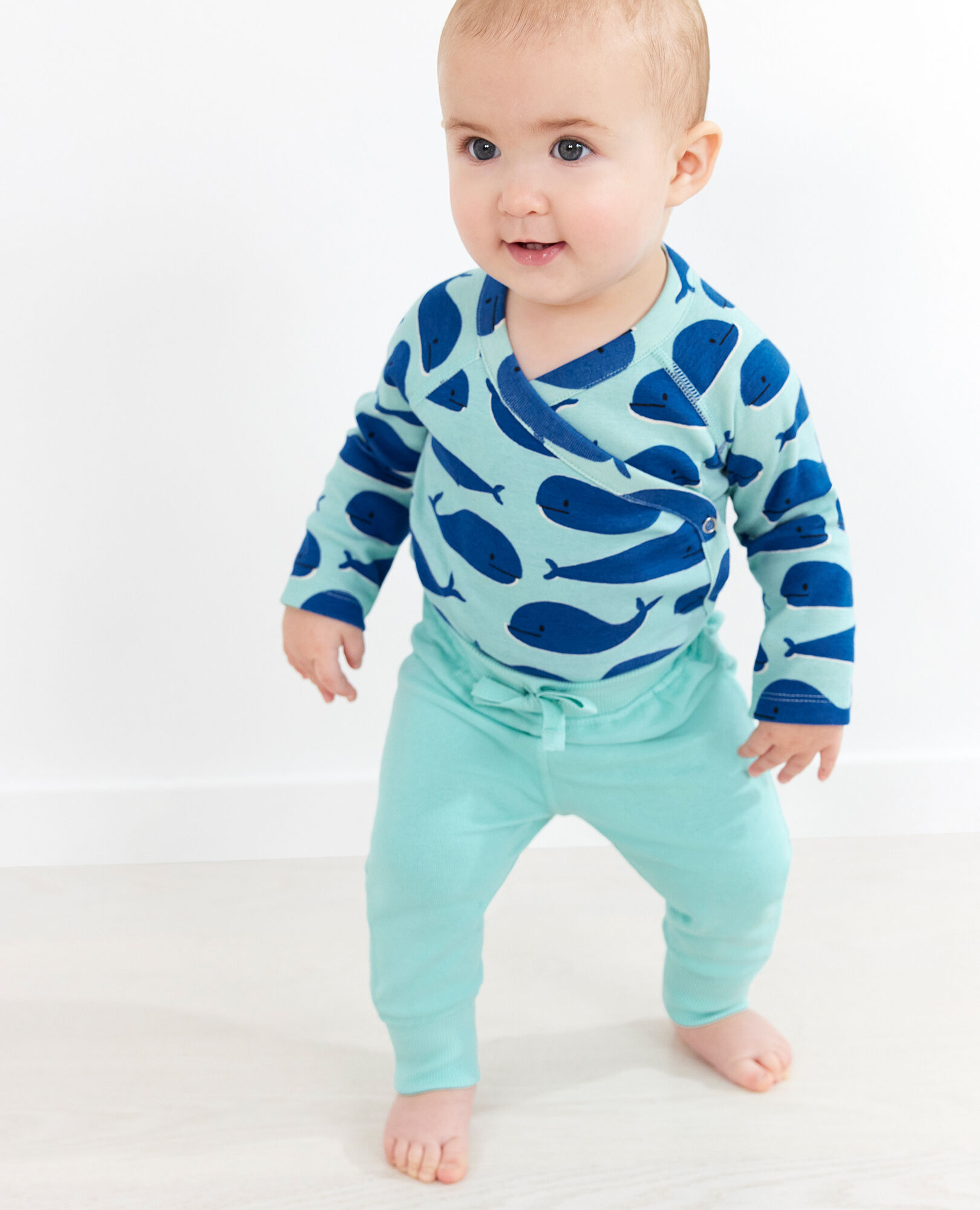 Baby Print Side Snap Bodysuit