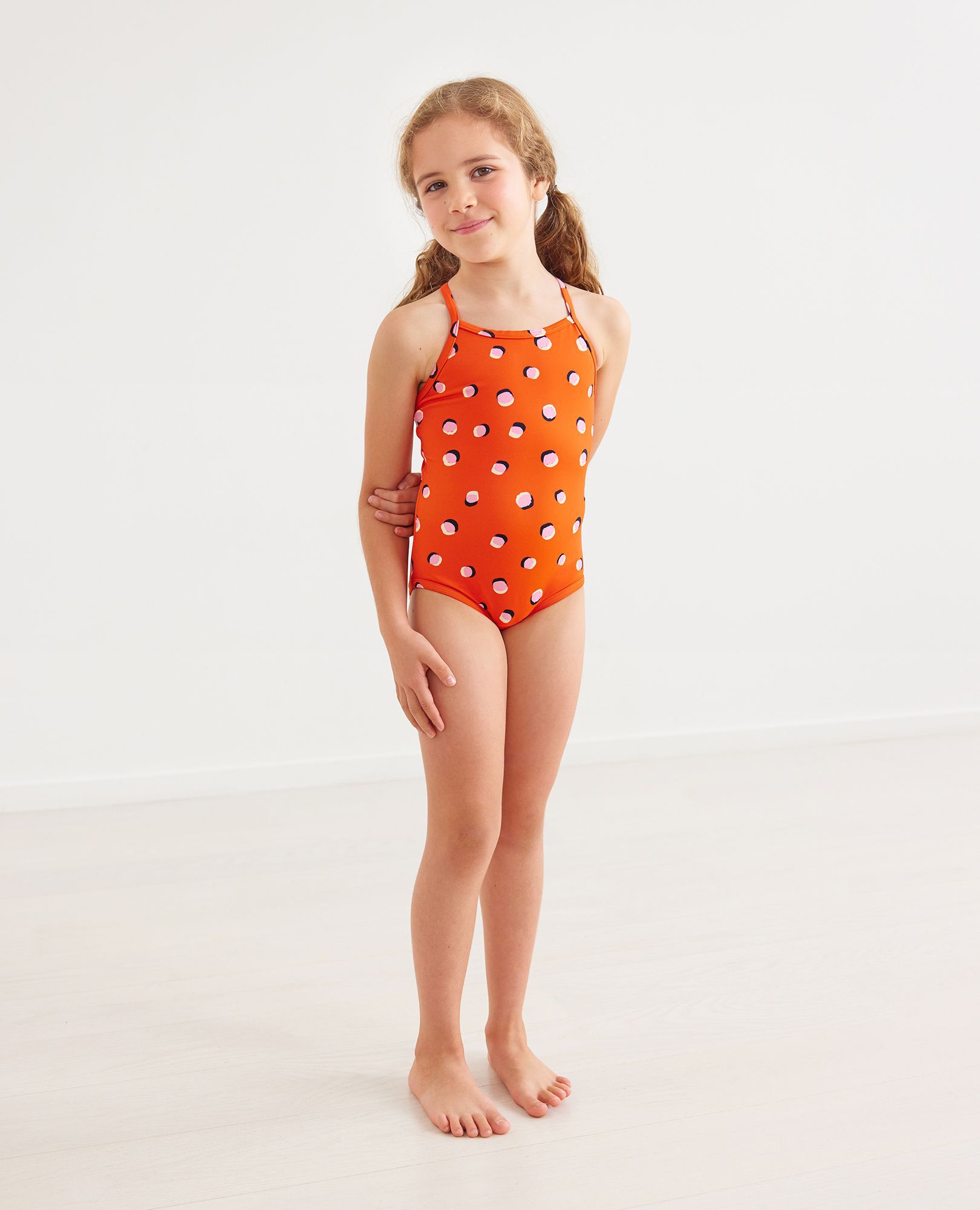 Print One Piece Swimsuit
