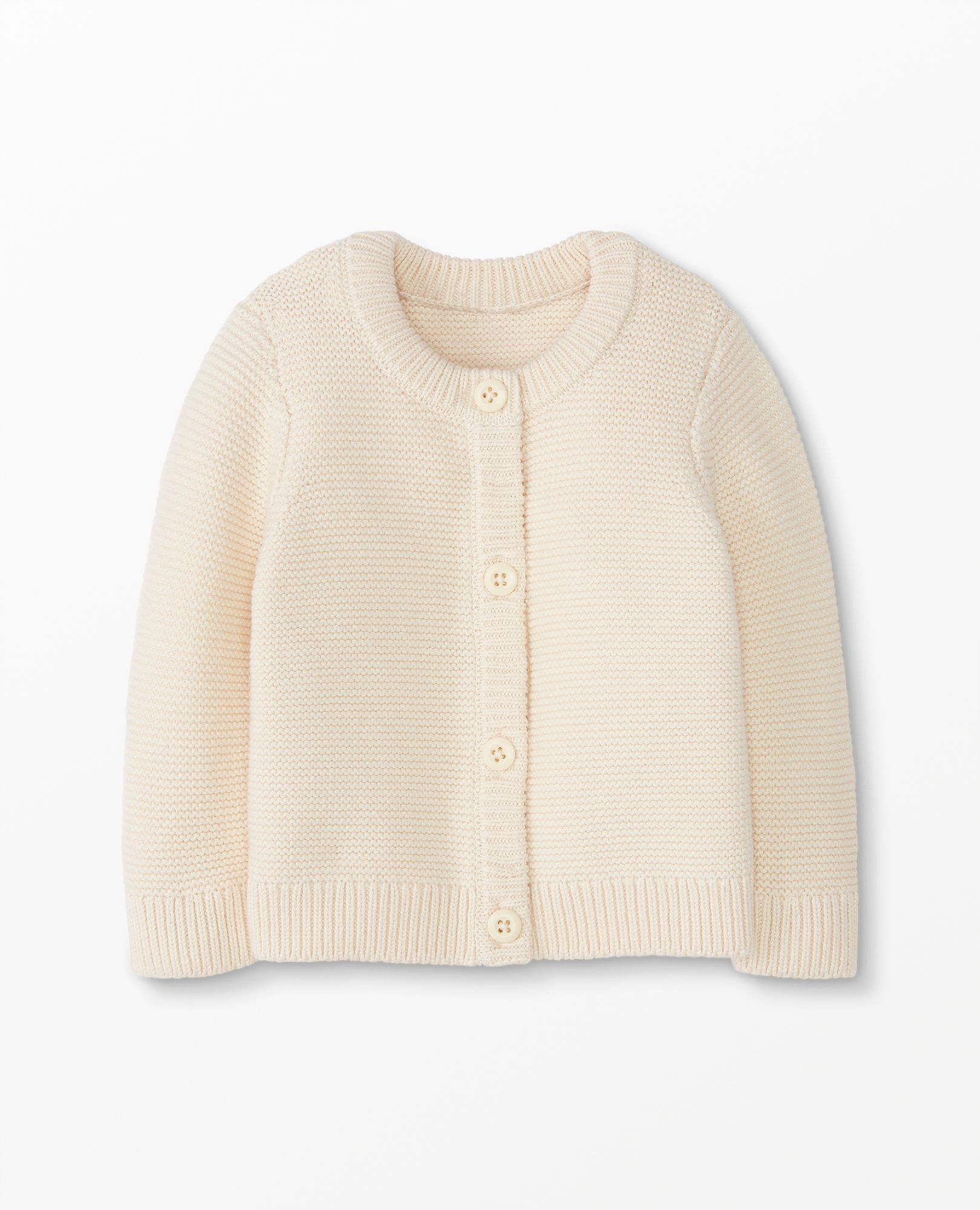 Baby Cardigan In Combed Cotton