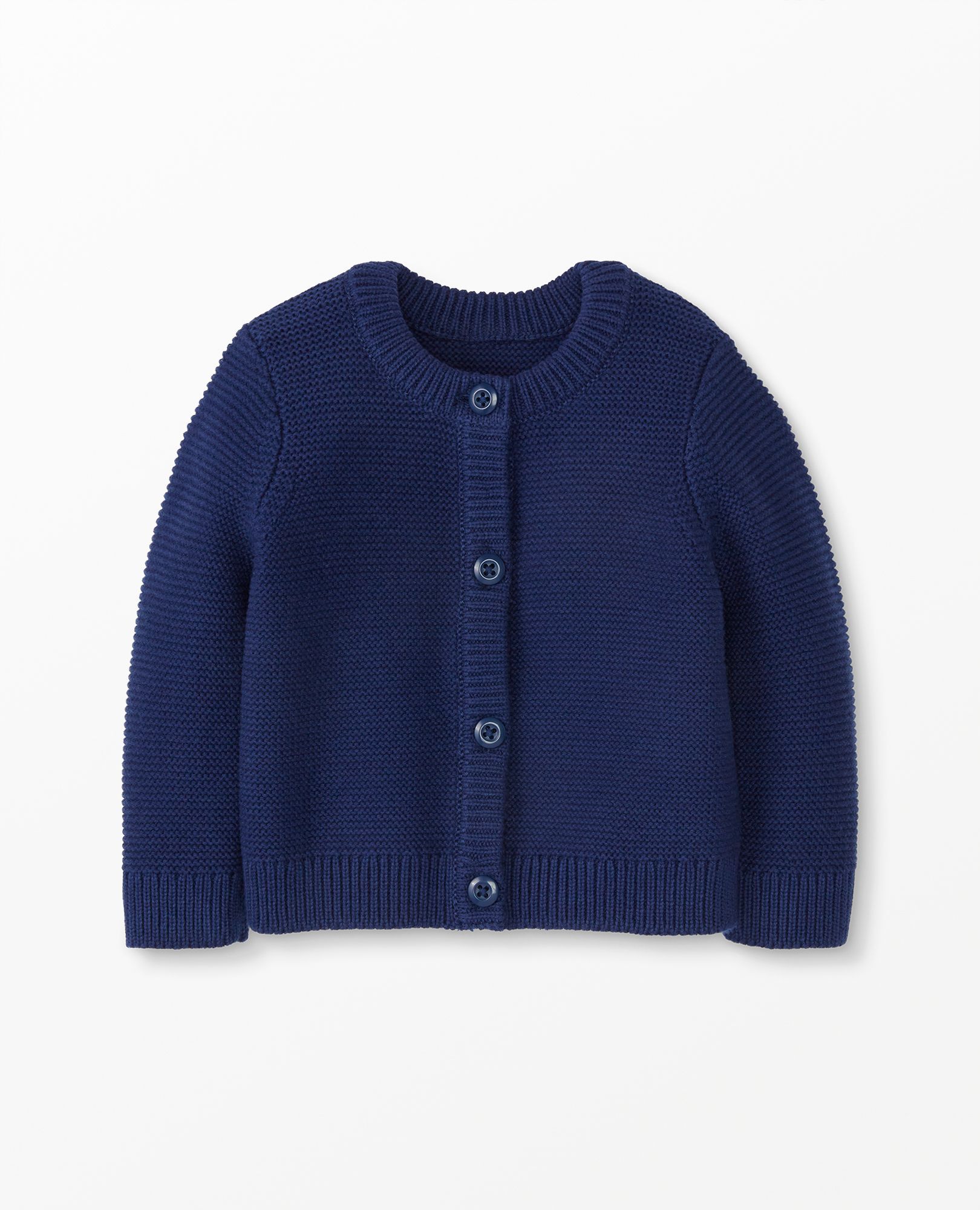 Baby Cardigan In Combed Cotton