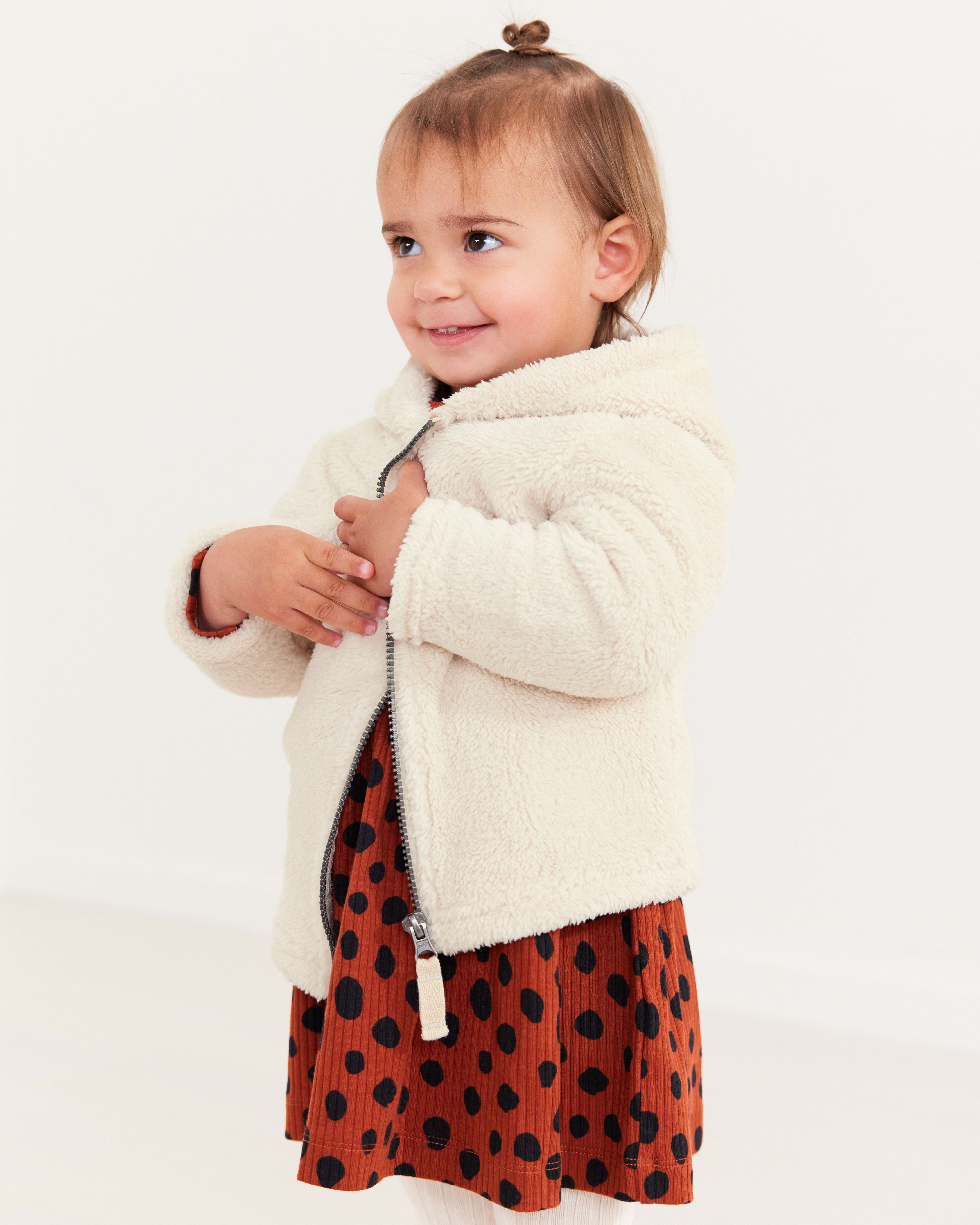 Baby Jacket In Marshmallow