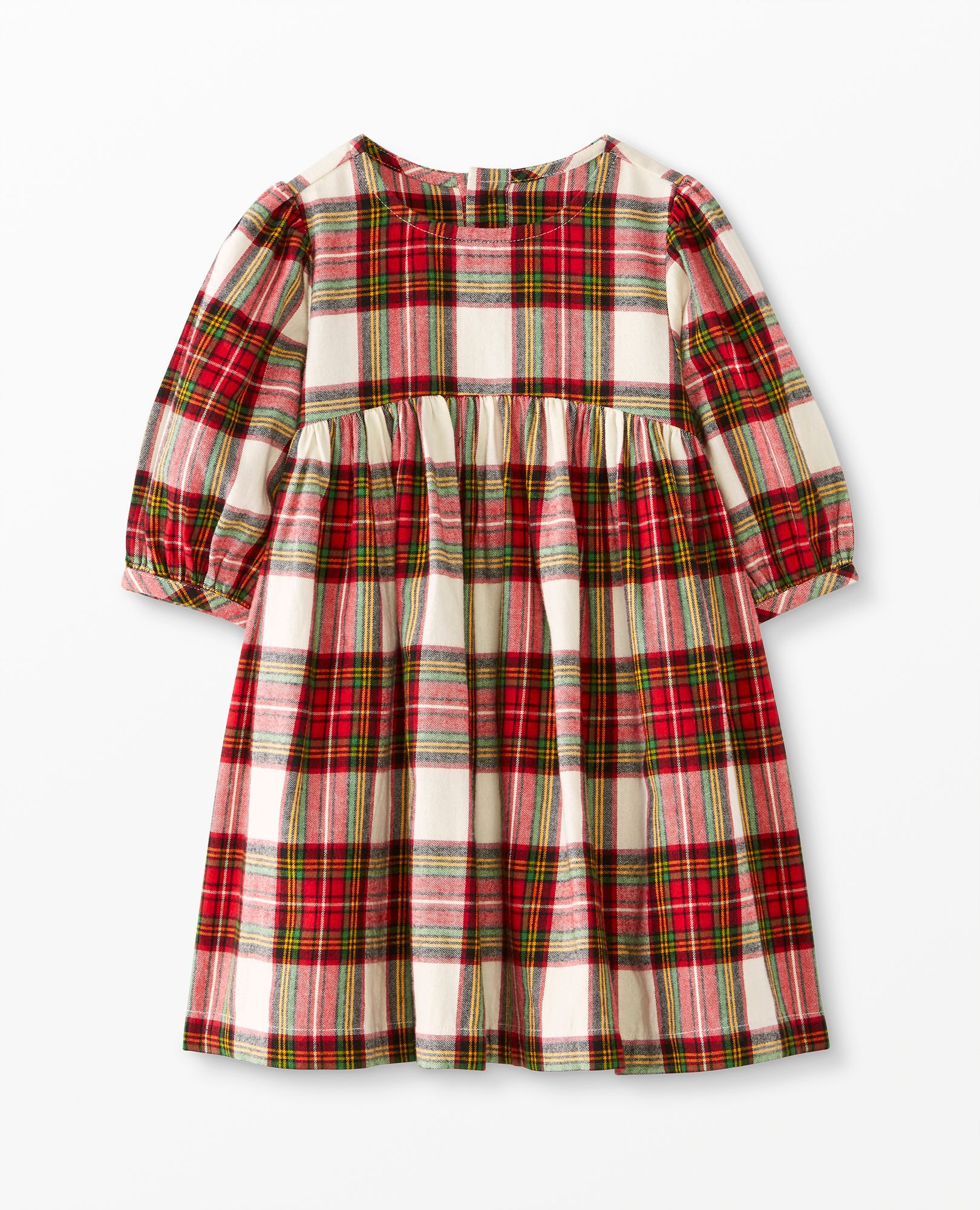 Print Flannel Dress