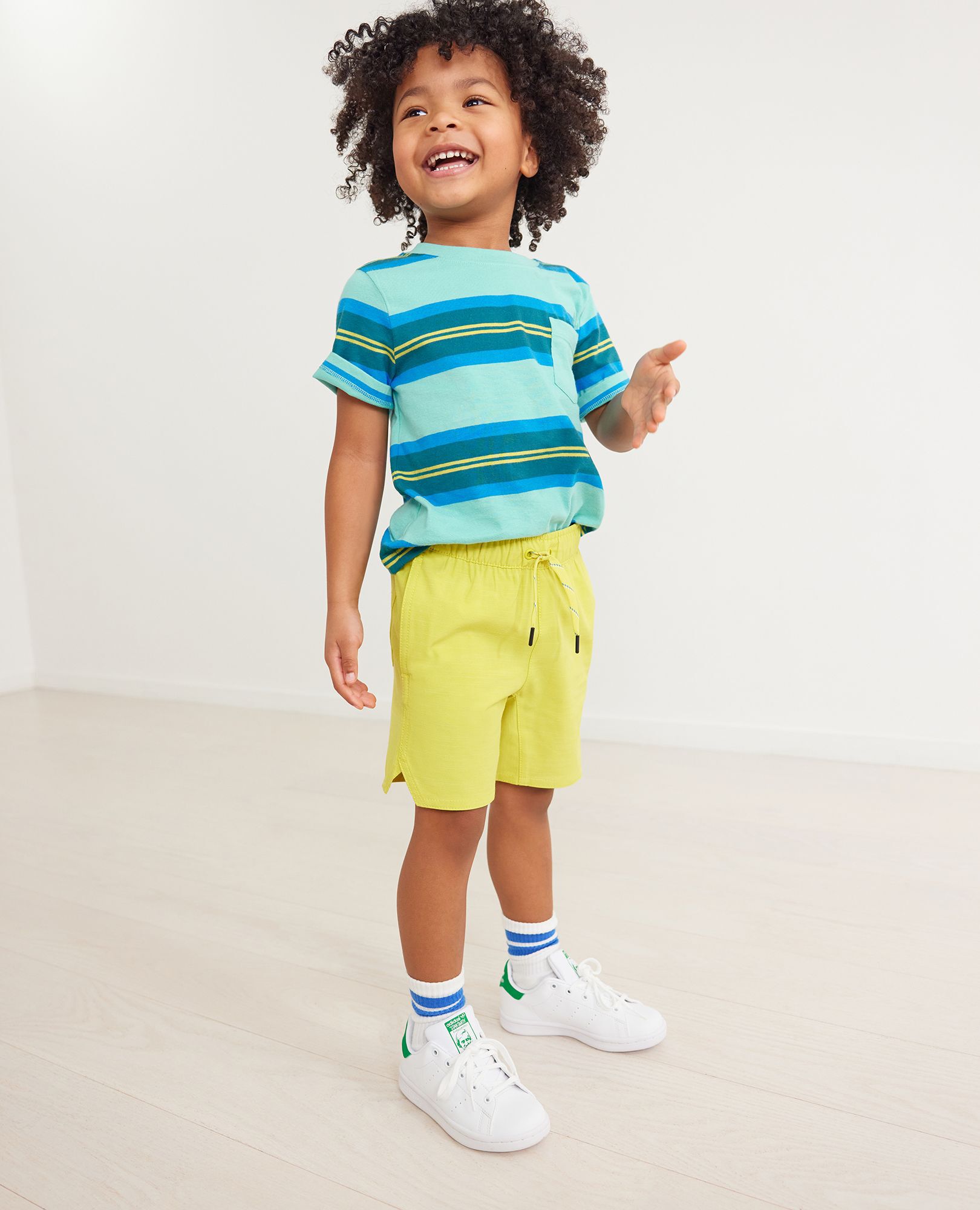 Solid Woven Shorts