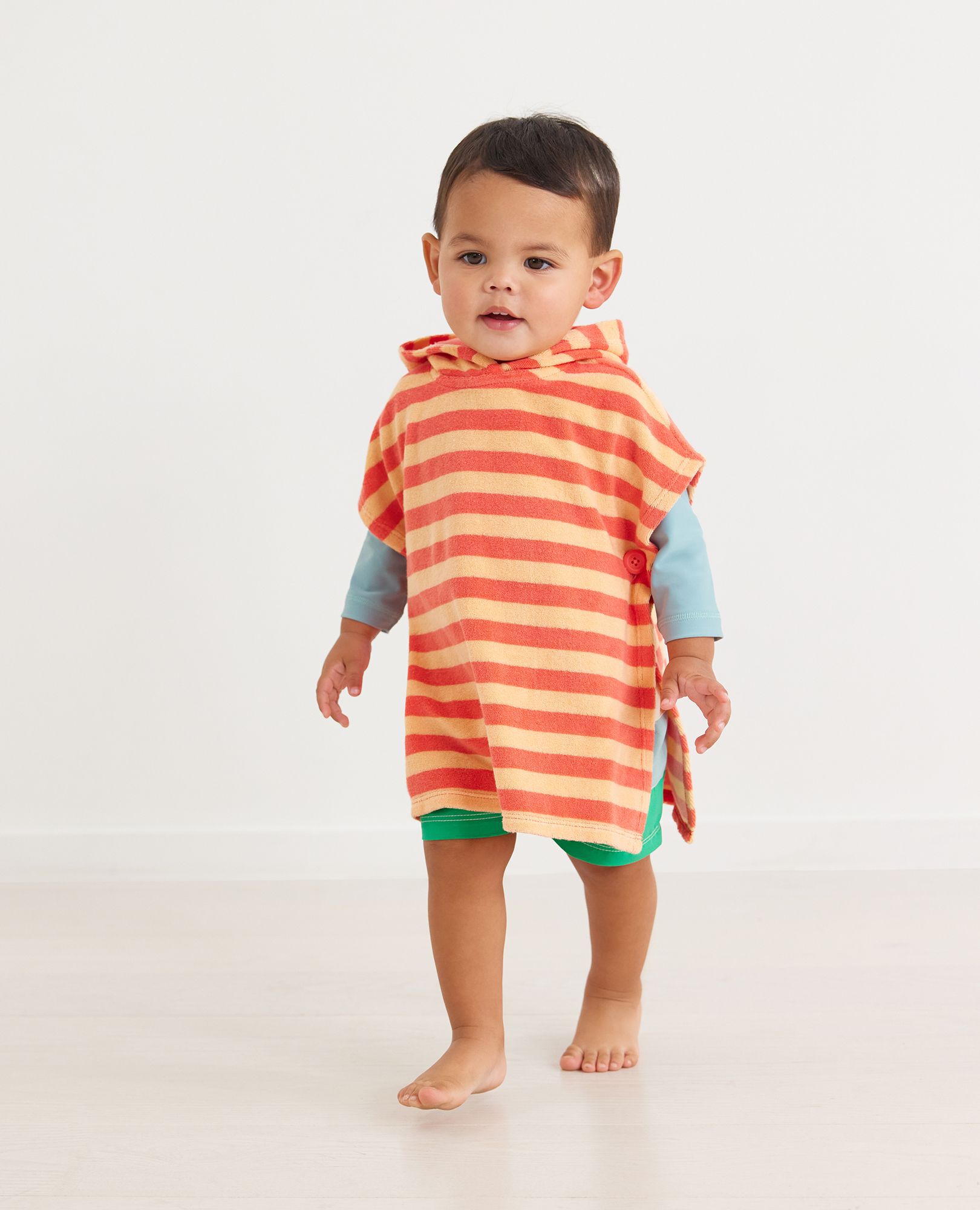 Baby Swim Poncho In Loop Terry
