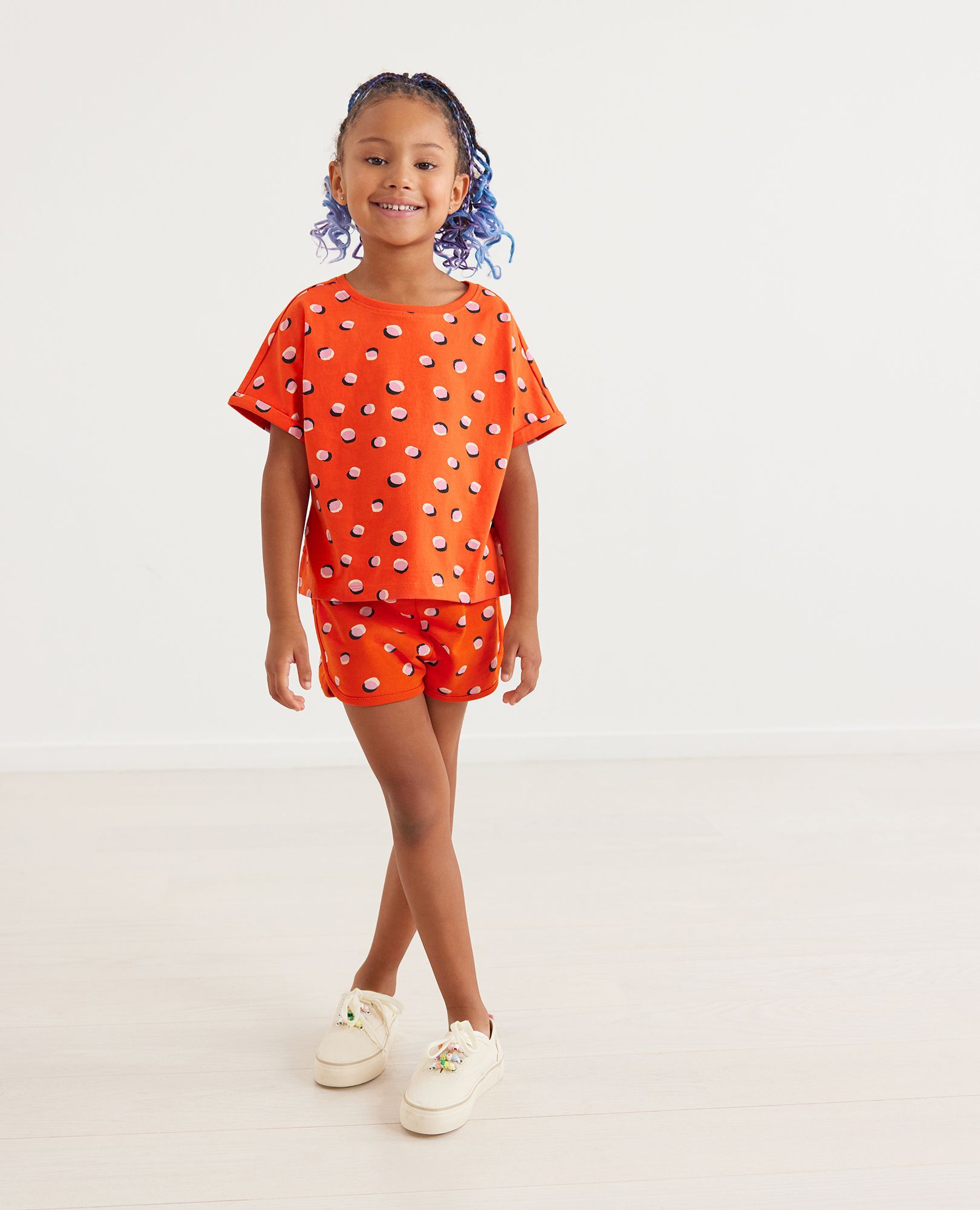 Print Boxy Tee
