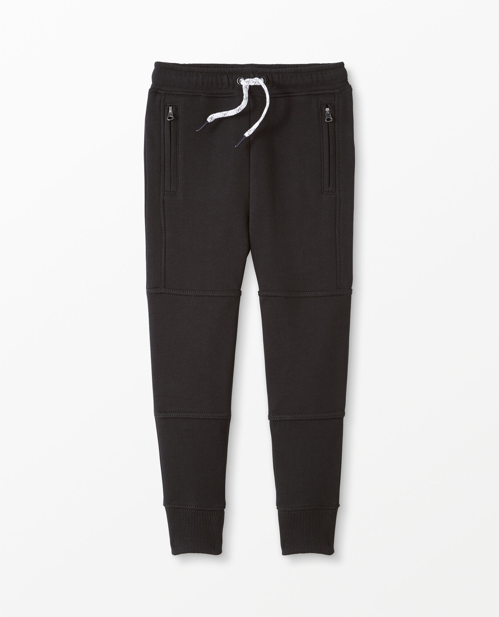 Double Knee Slim Sweatpants In French Terry